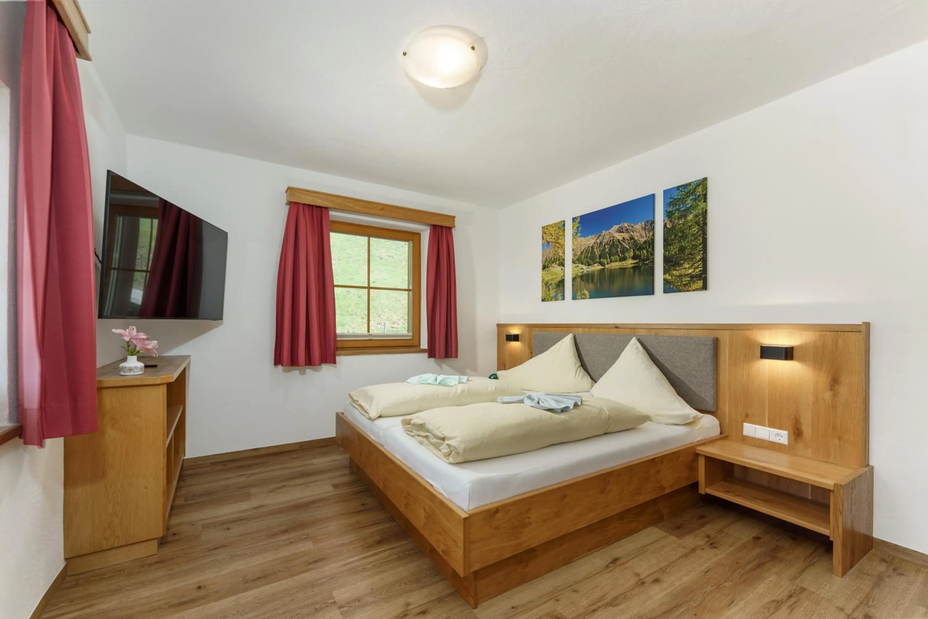 Bedroom, Bed in Pension Bergbauernhof Irxner