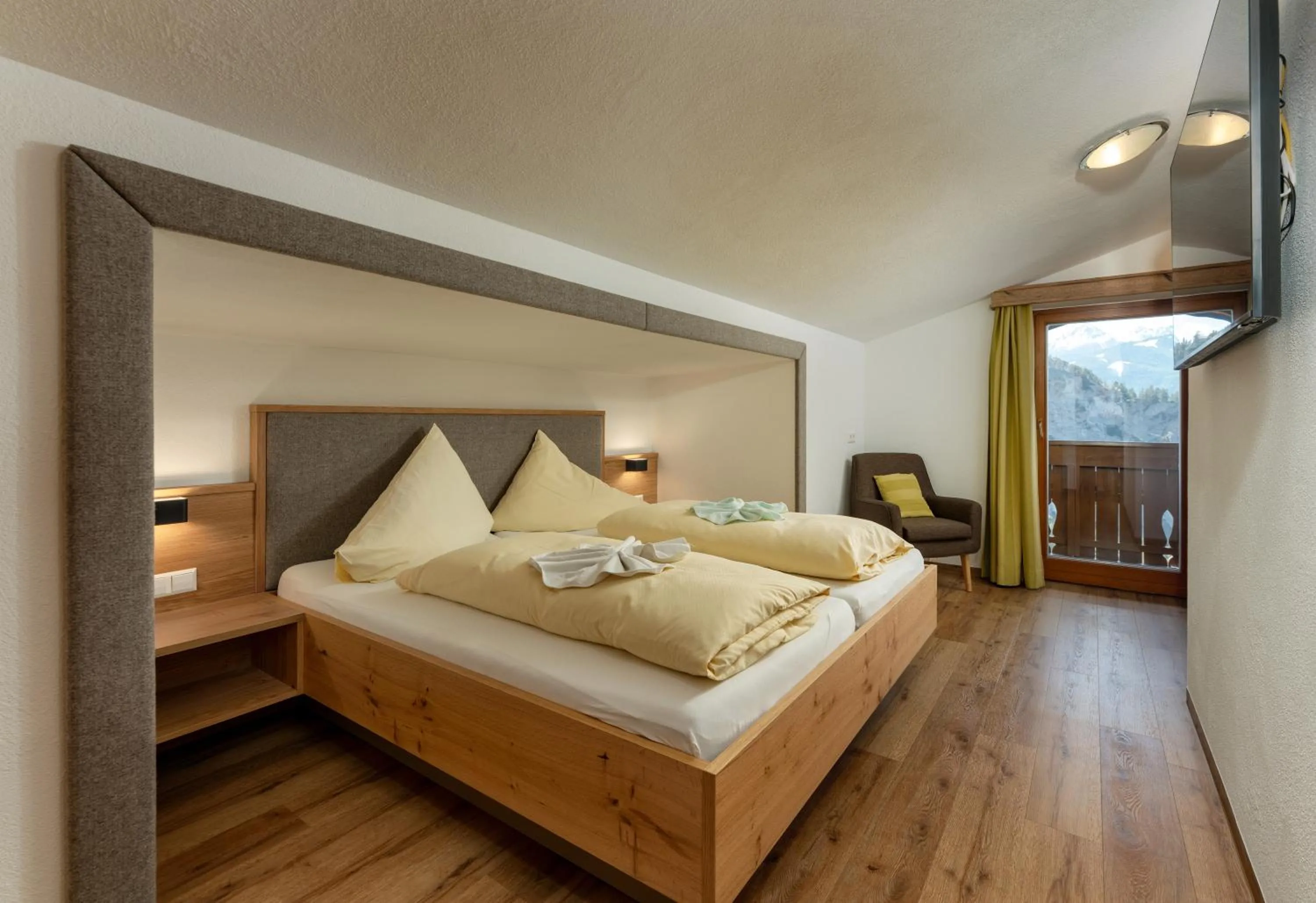 Bedroom, Bed in Pension Bergbauernhof Irxner
