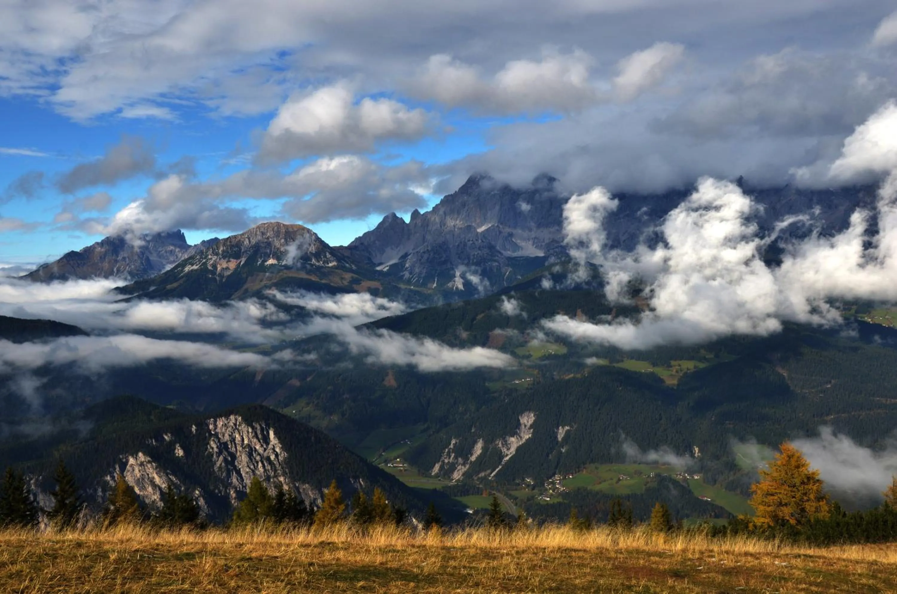 Natural landscape in Pension Bergbauernhof Irxner