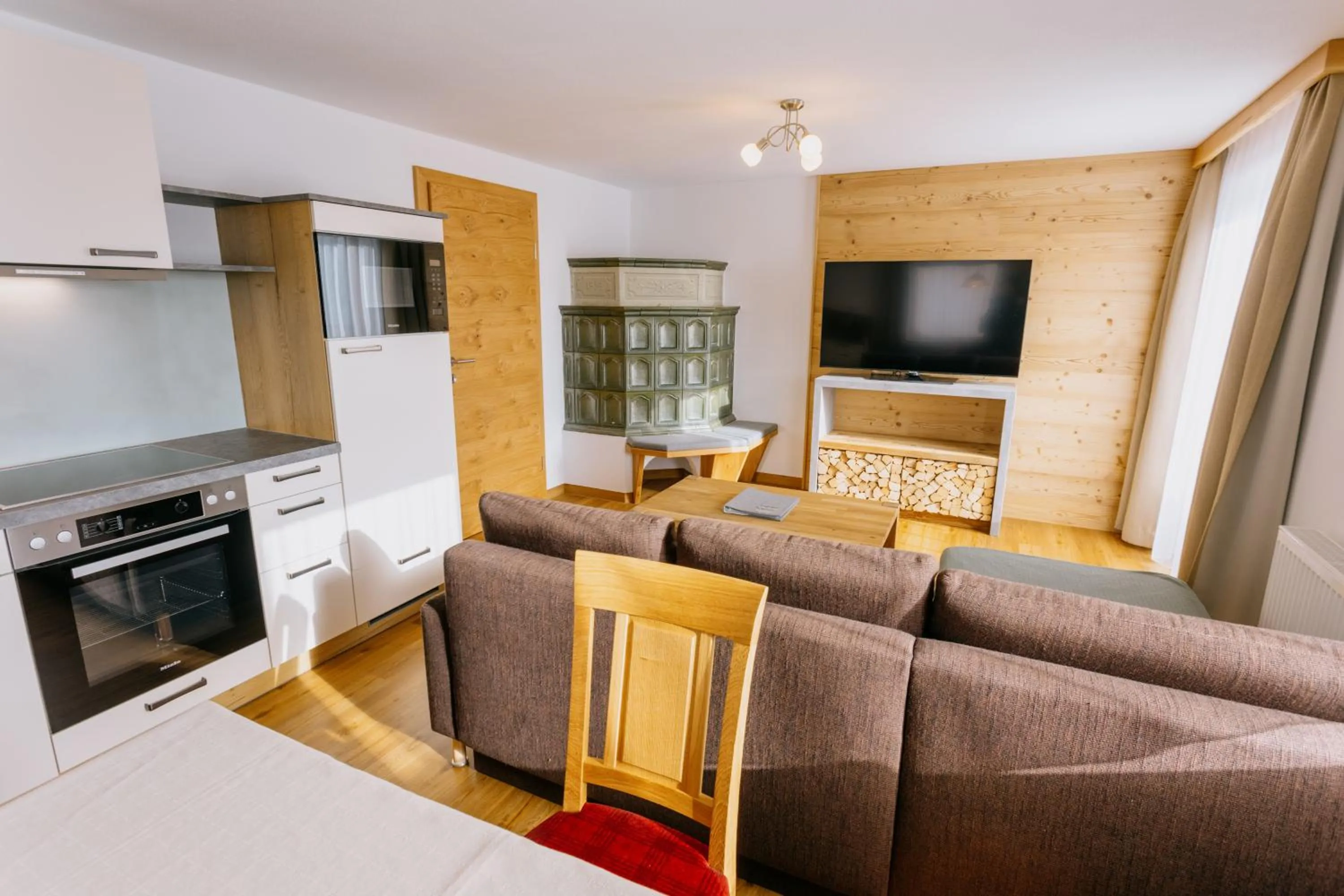 Living room in Pension Bergbauernhof Irxner