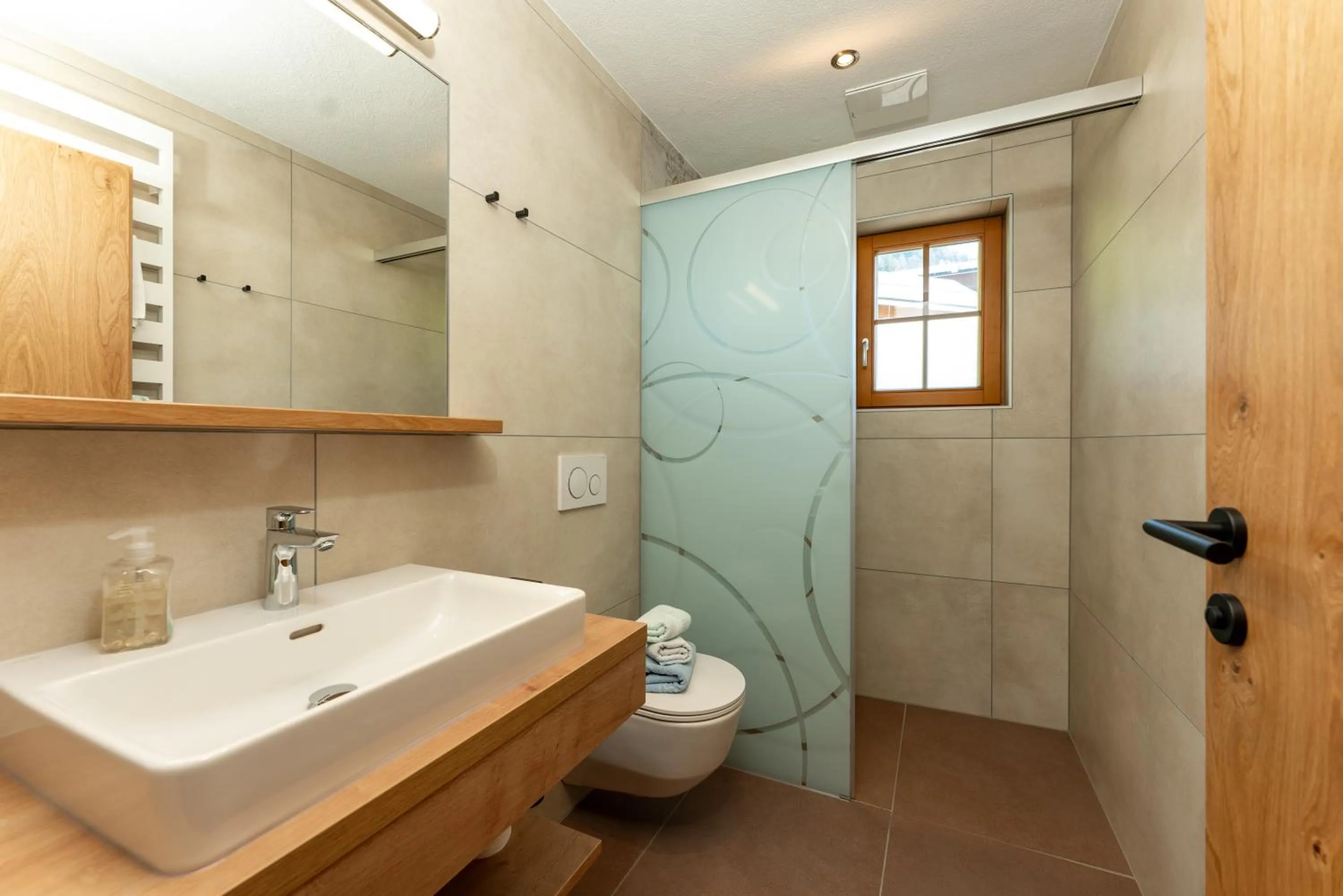 Bathroom in Pension Bergbauernhof Irxner
