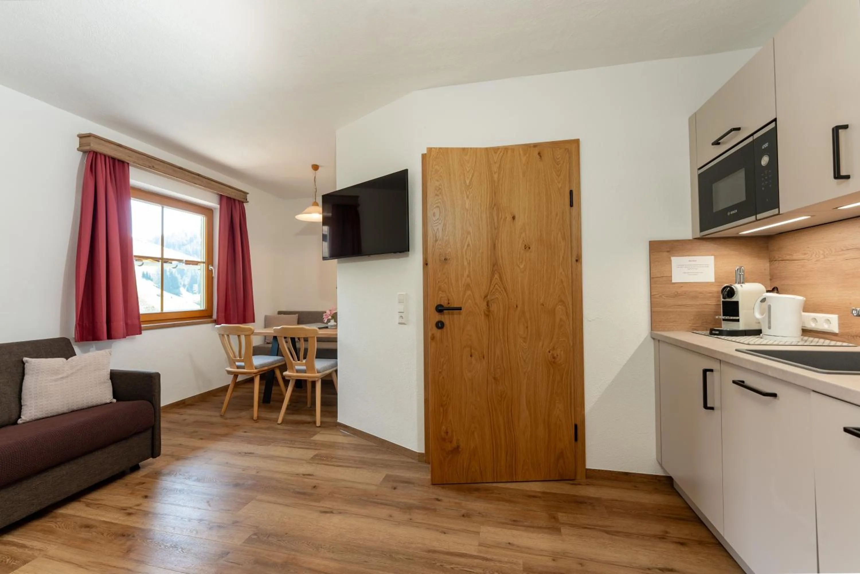 Living room in Pension Bergbauernhof Irxner