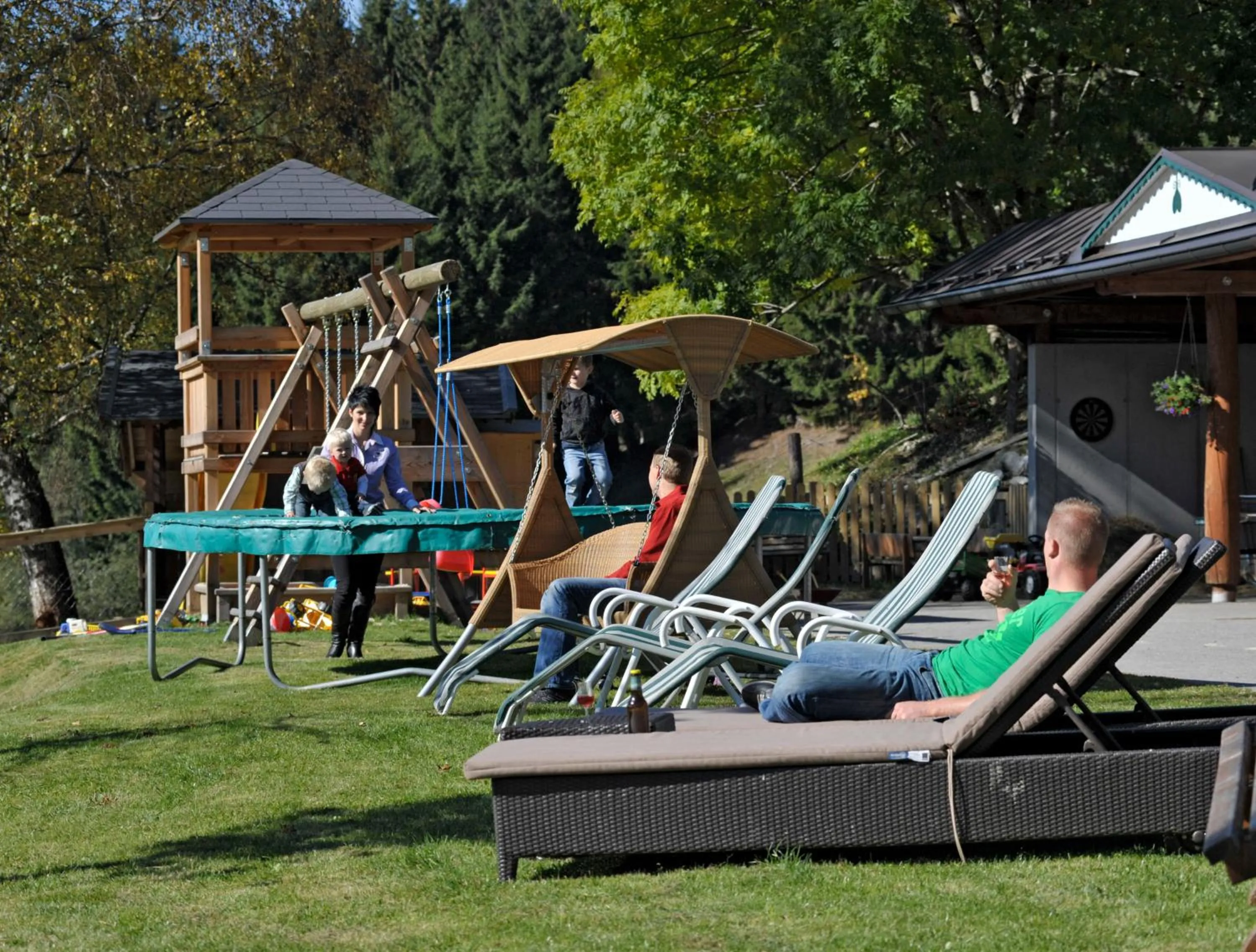 Children play ground in Pension Bergbauernhof Irxner