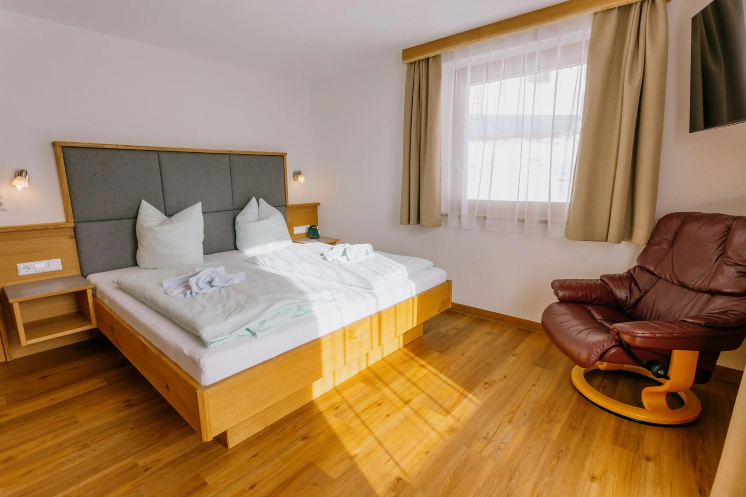Photo of the whole room, Bed in Pension Bergbauernhof Irxner