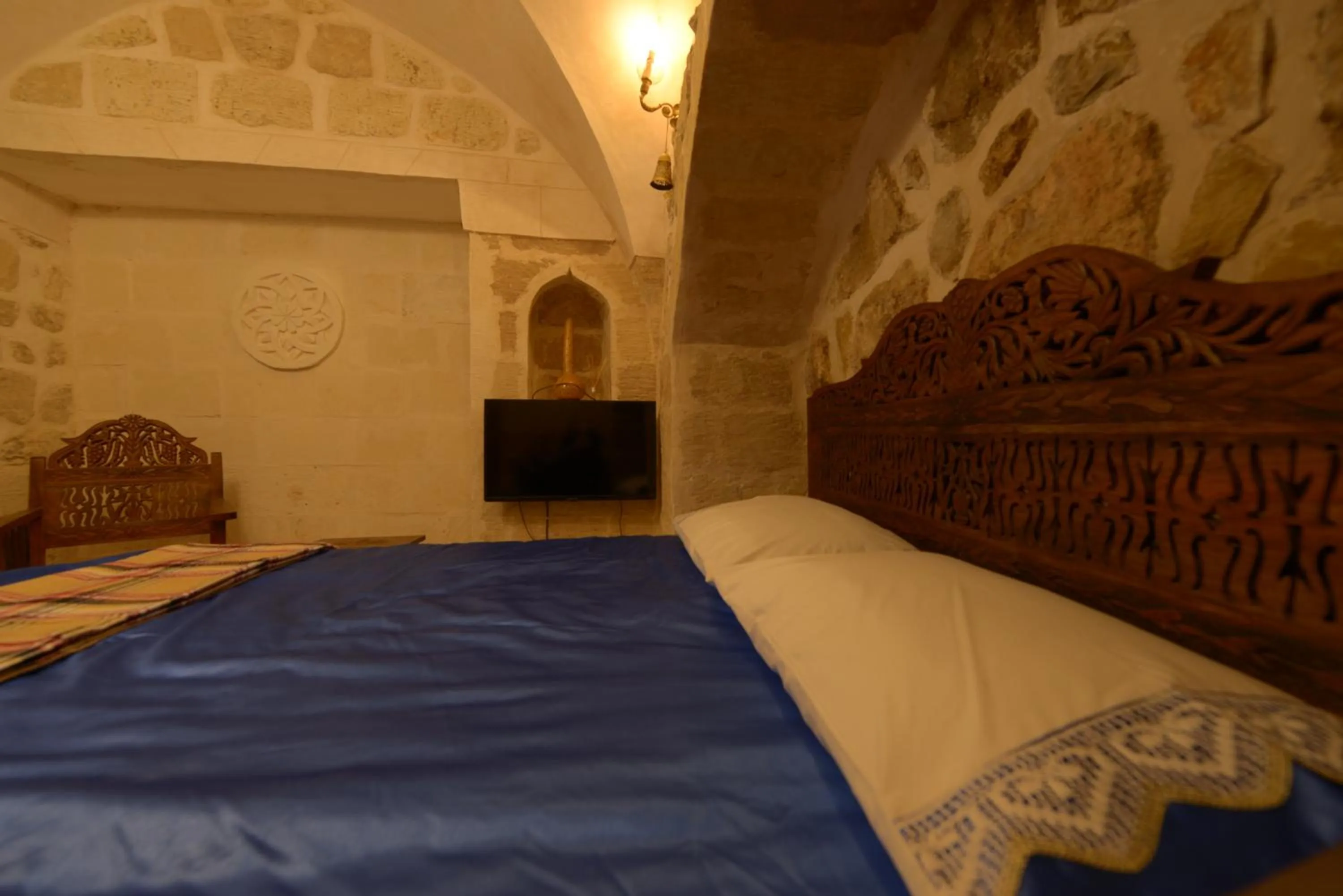 Bed in MERDİN BOUTİQUE HOTEL