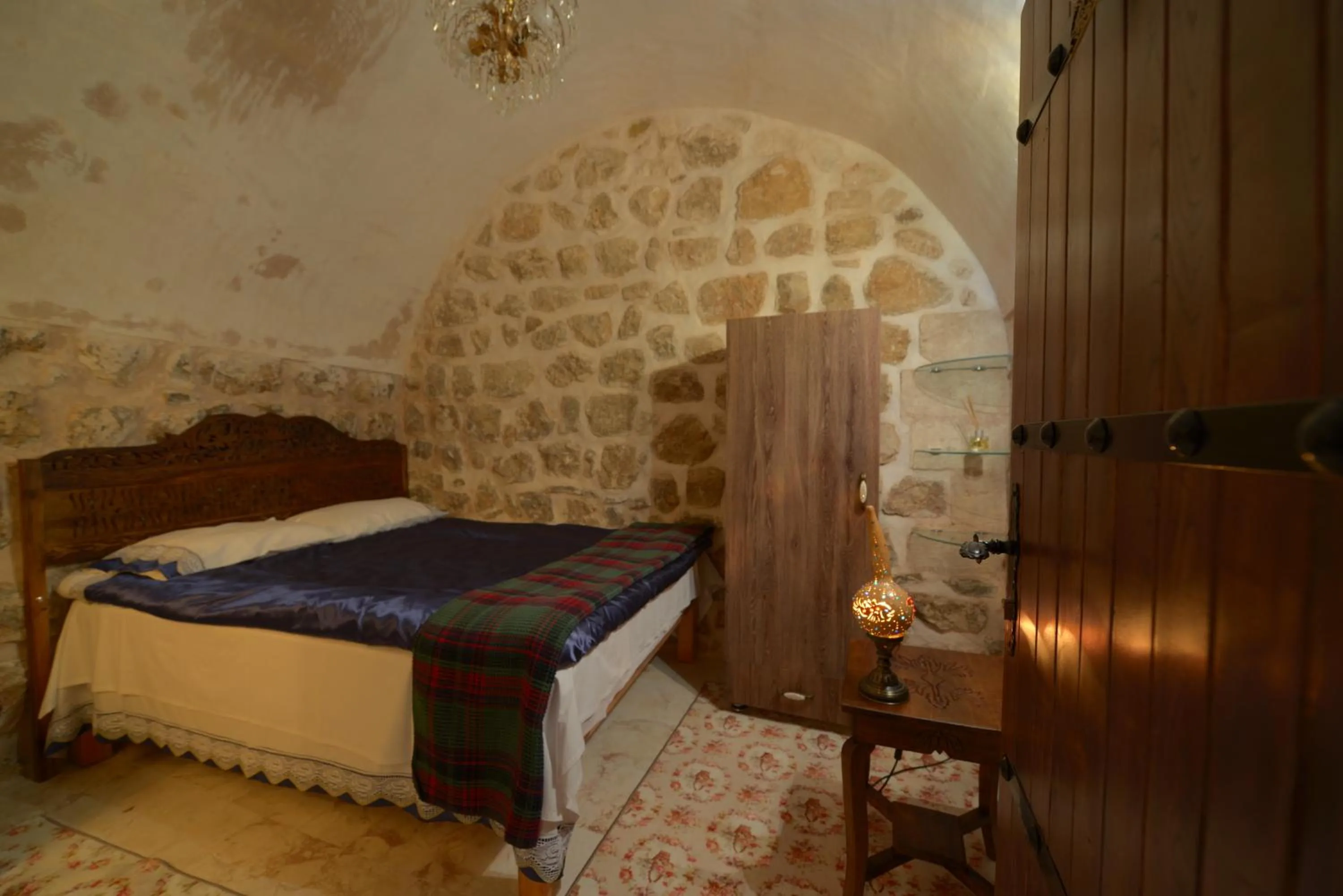 Bed in MERDİN BOUTİQUE HOTEL