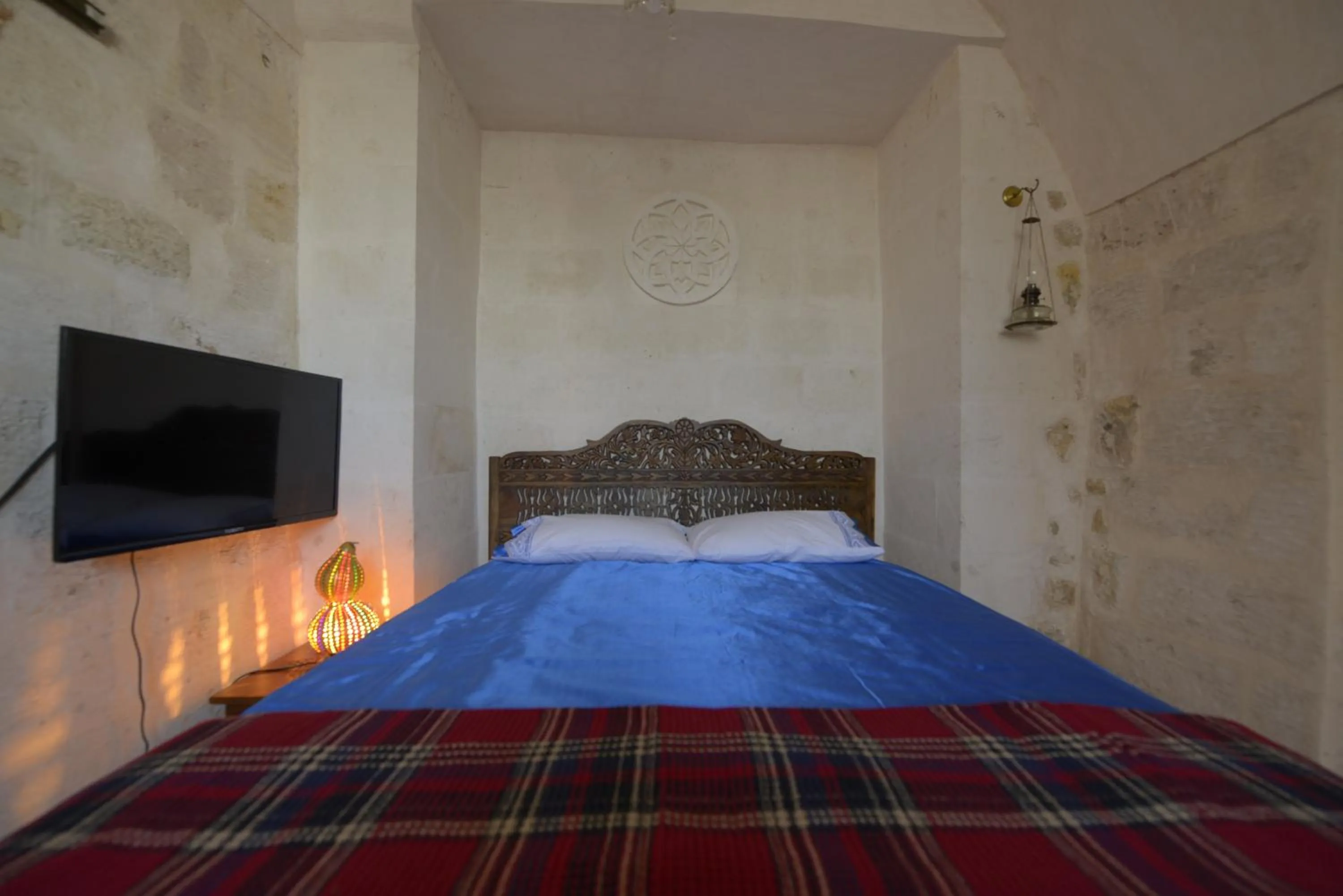 Bed in MERDİN BOUTİQUE HOTEL