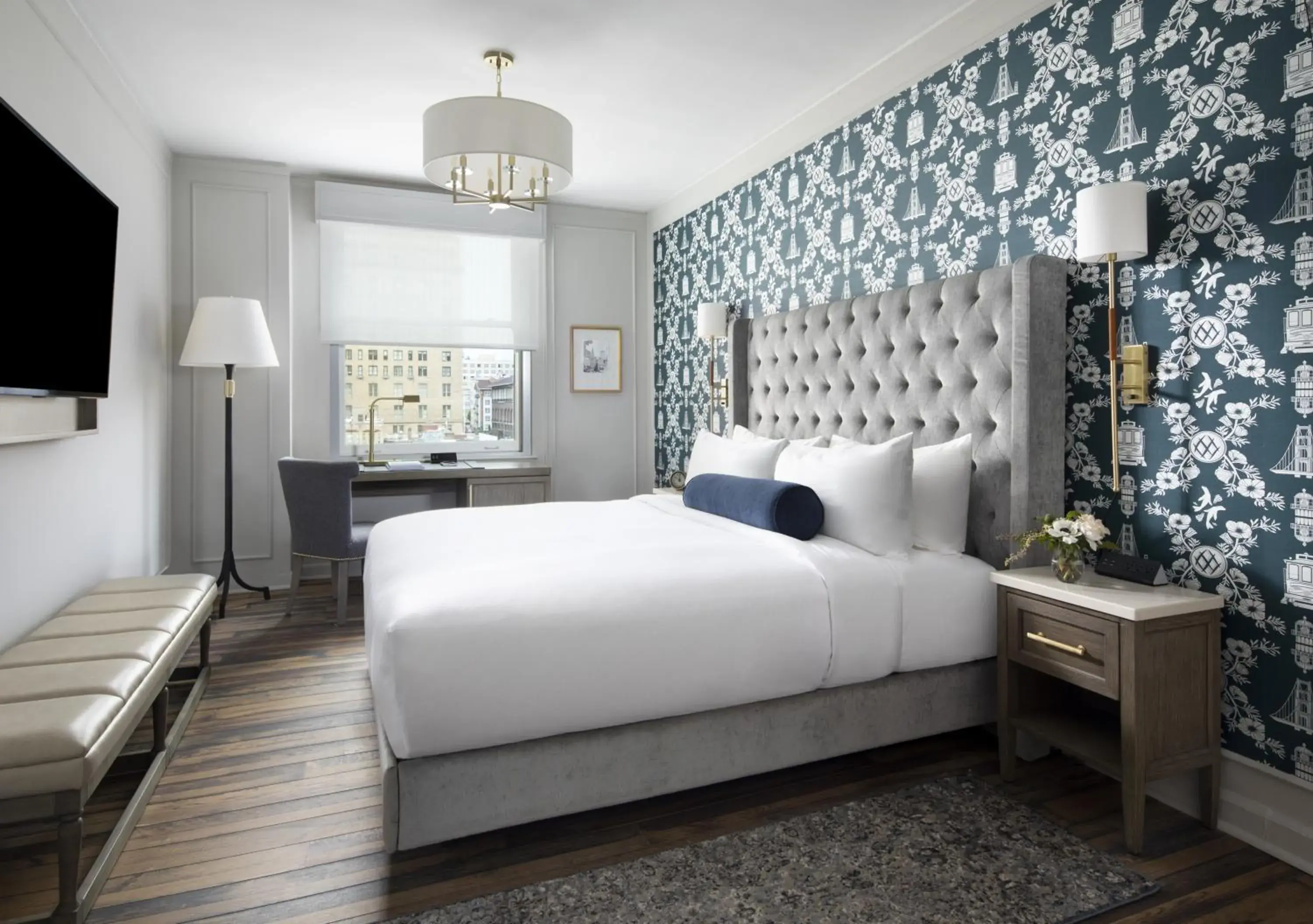 Bed in Beacon Grand, A Union Square Hotel Bed in Beacon Grand, A Union Square Hotel