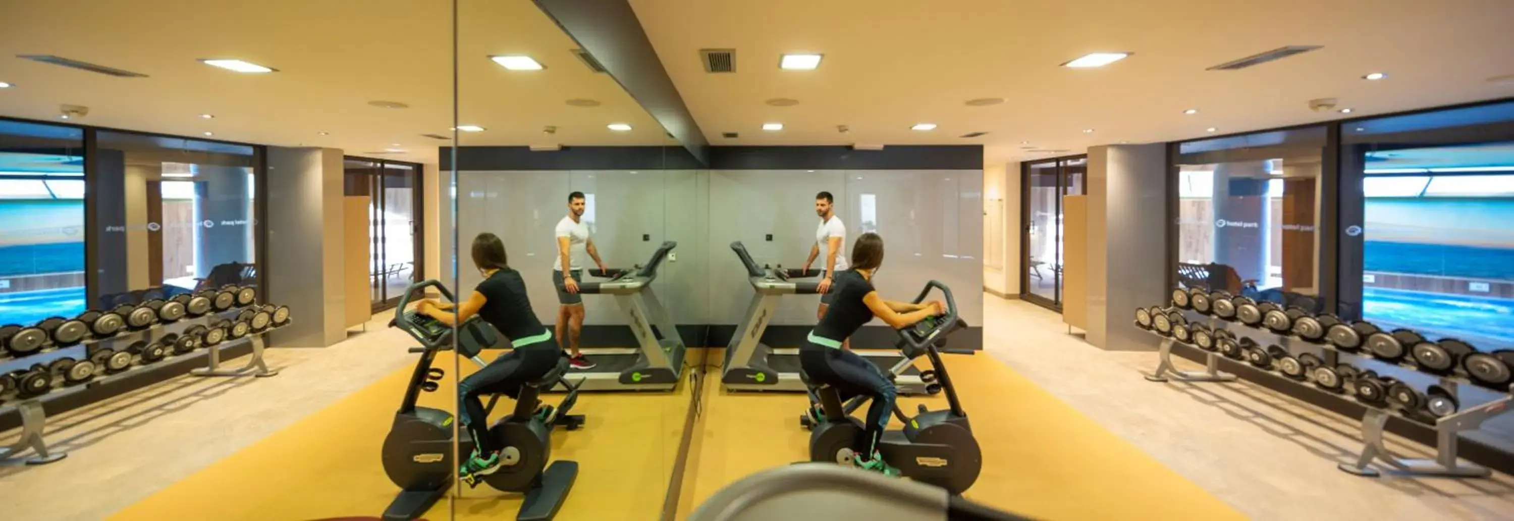 Fitness centre/facilities in Hotel Park Makarska Fitness centre/facilities in Hotel Park Makarska