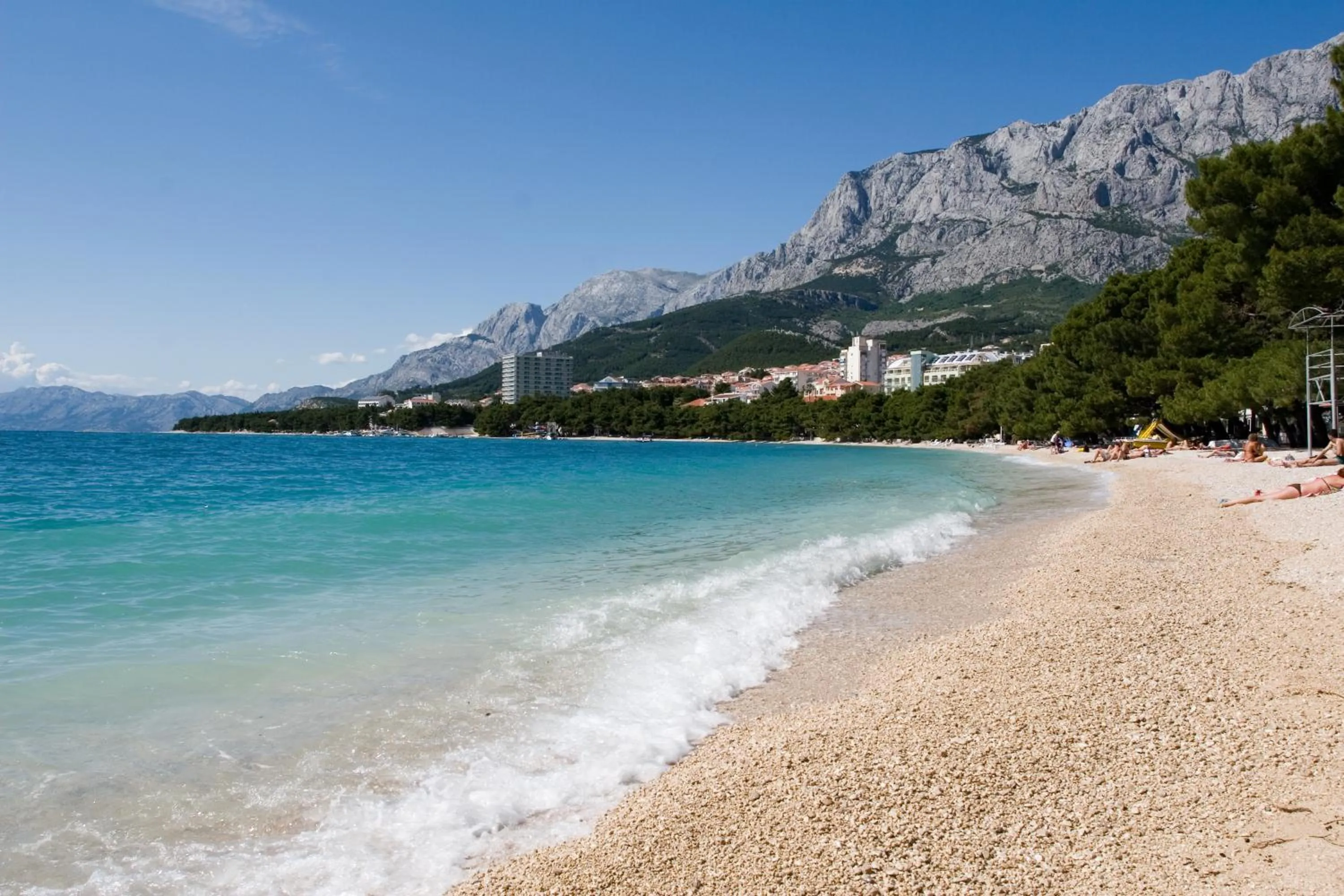 Area and facilities in Hotel Park Makarska