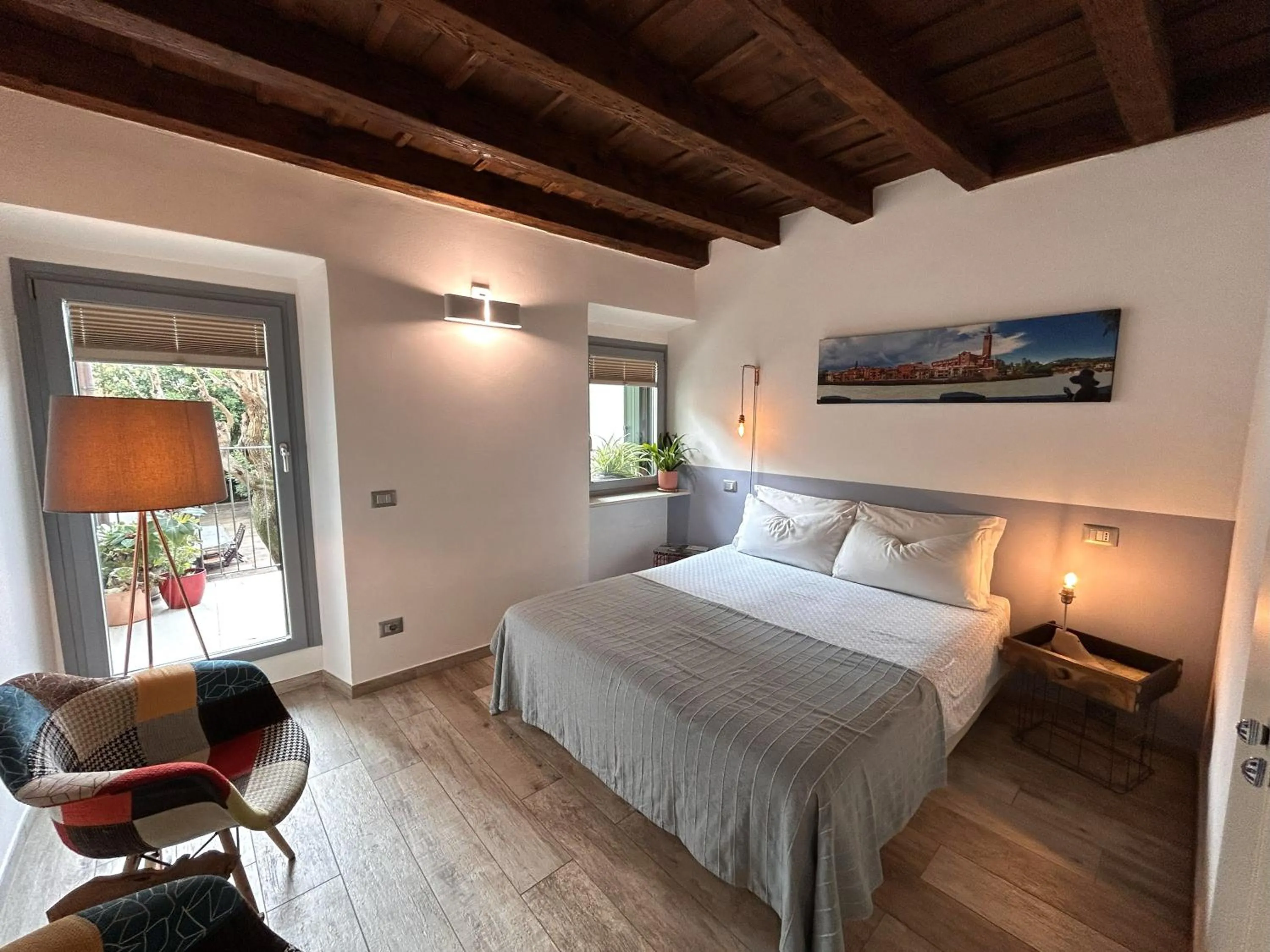 Bed in Santa Marta Rooms&Studios