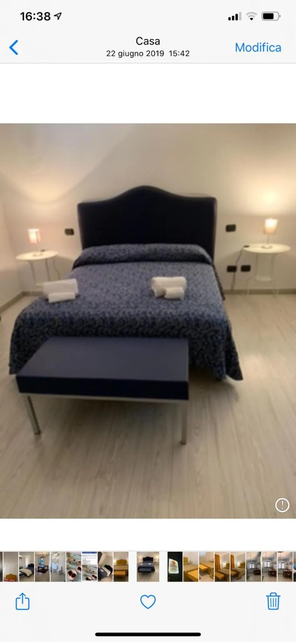 Bed in Residence San Pietro Book sharing