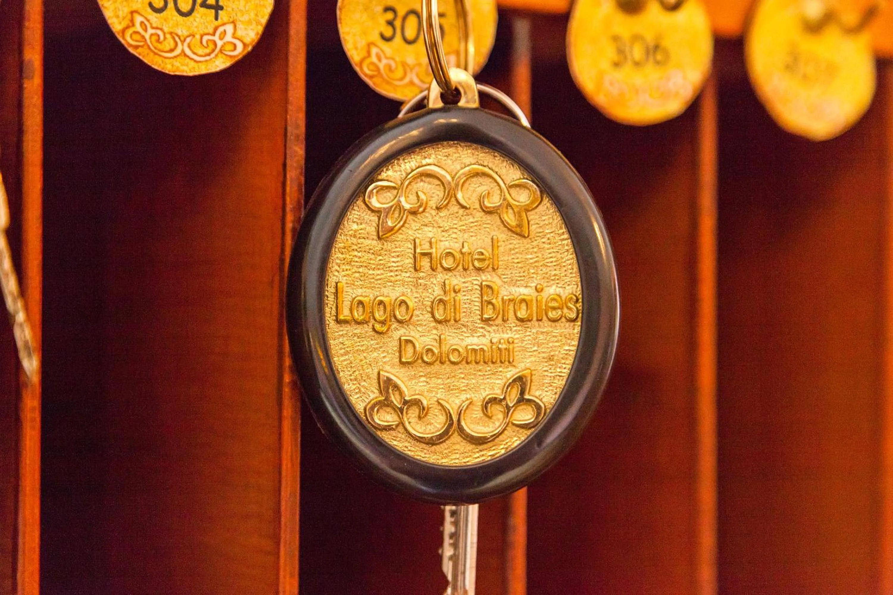 Lobby or reception in Hotel Lago di Braies