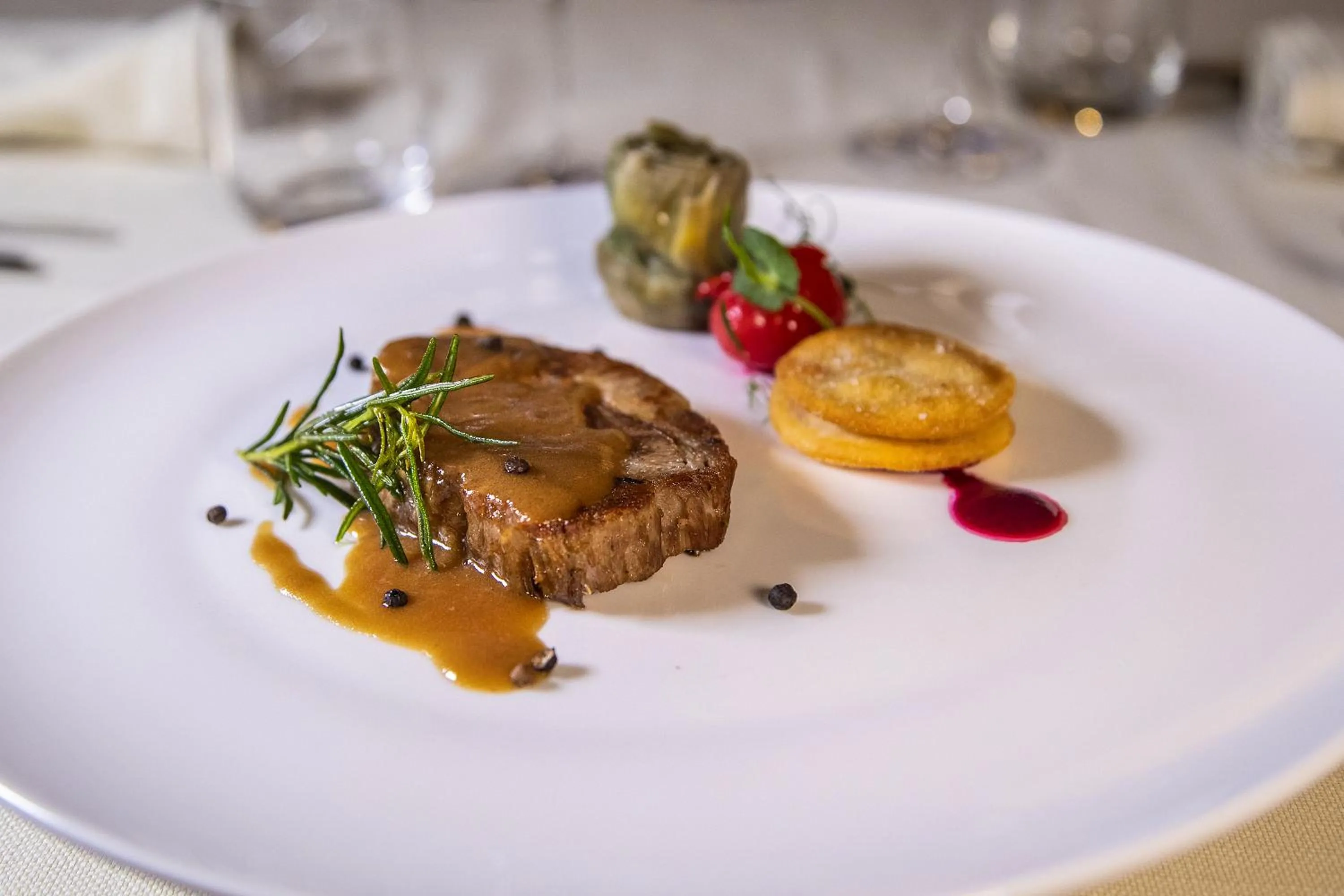 Restaurant/places to eat in Hotel Lago di Braies