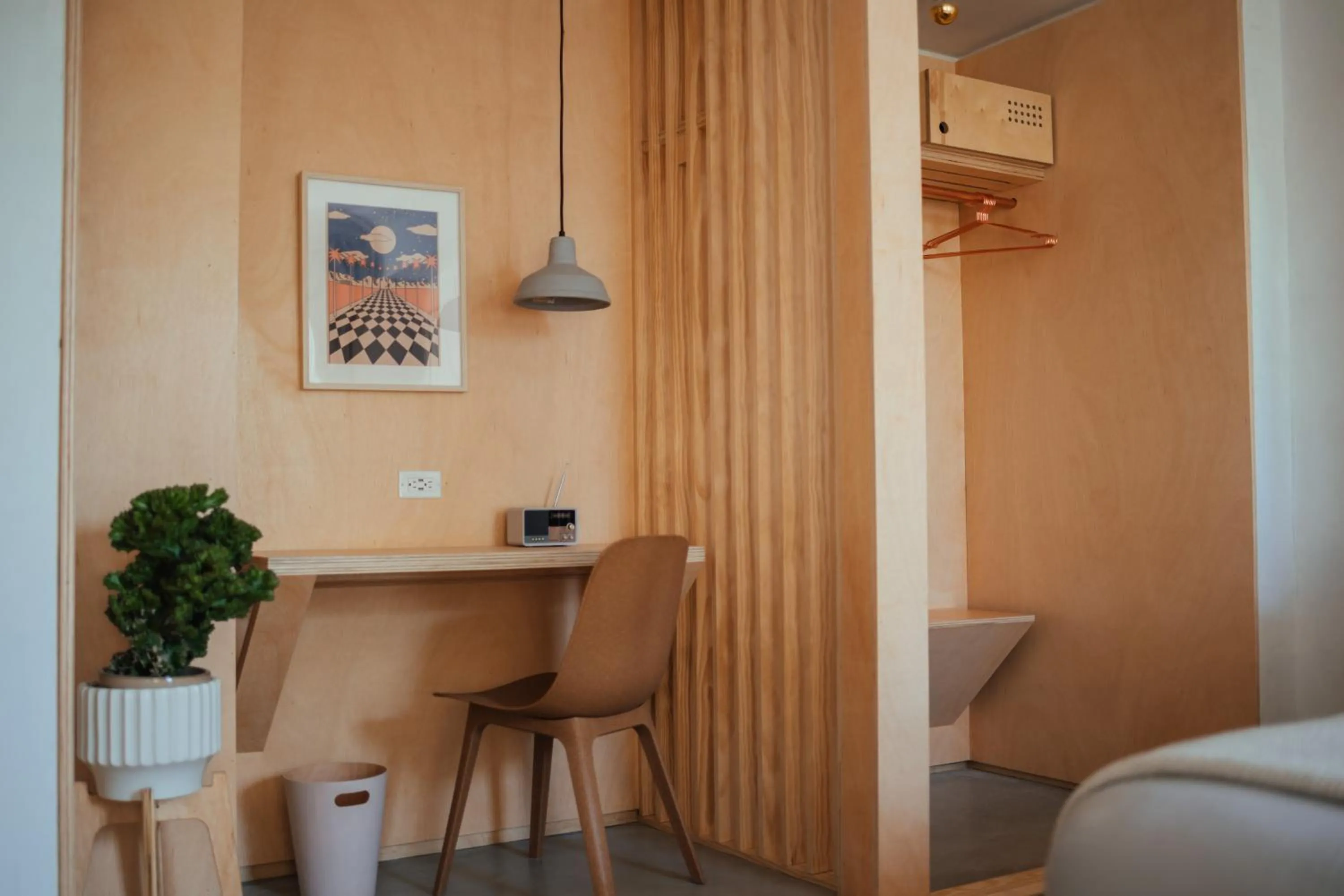 Seating area in DREAMERS bnb