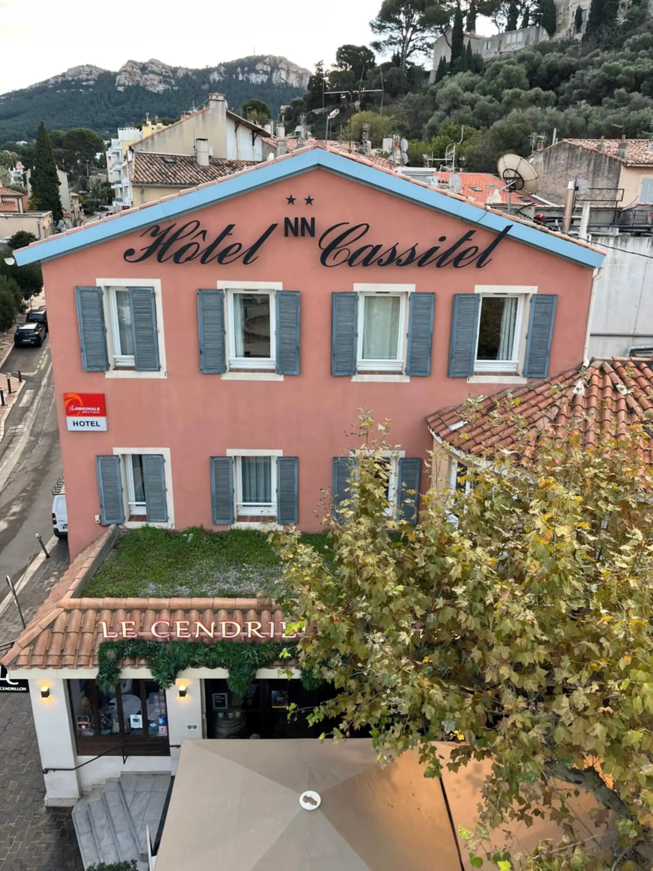 Property building in The Originals Boutique, Hôtel Cassitel, Cassis Property building in The Originals Boutique, Hôtel Cassitel, Cassis