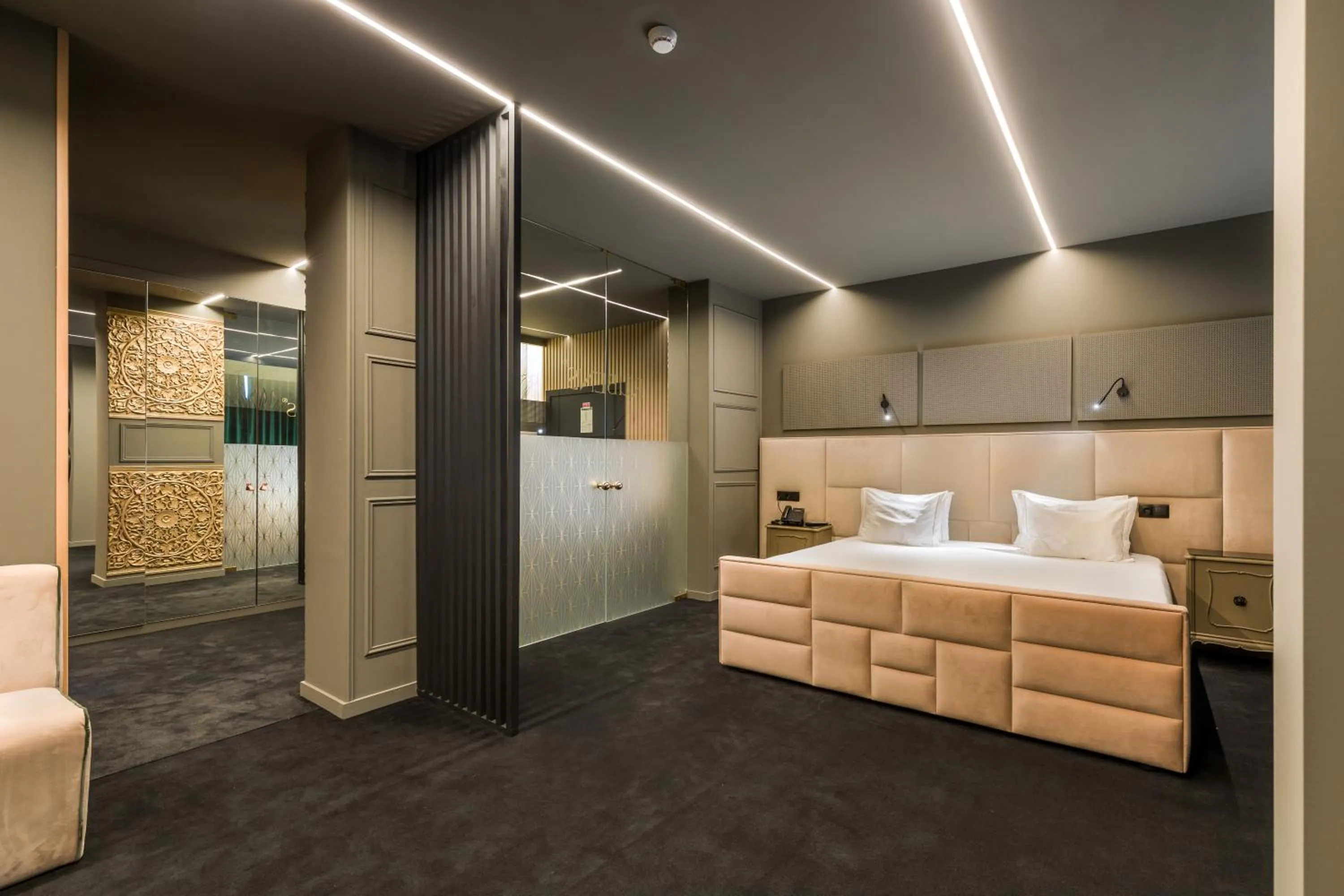 Bed in Rubens Hotels & SPA