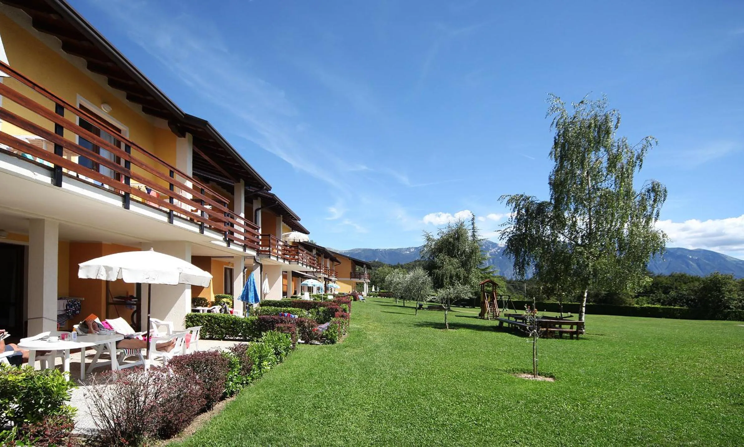 Property building in Hotel Residence La Pertica