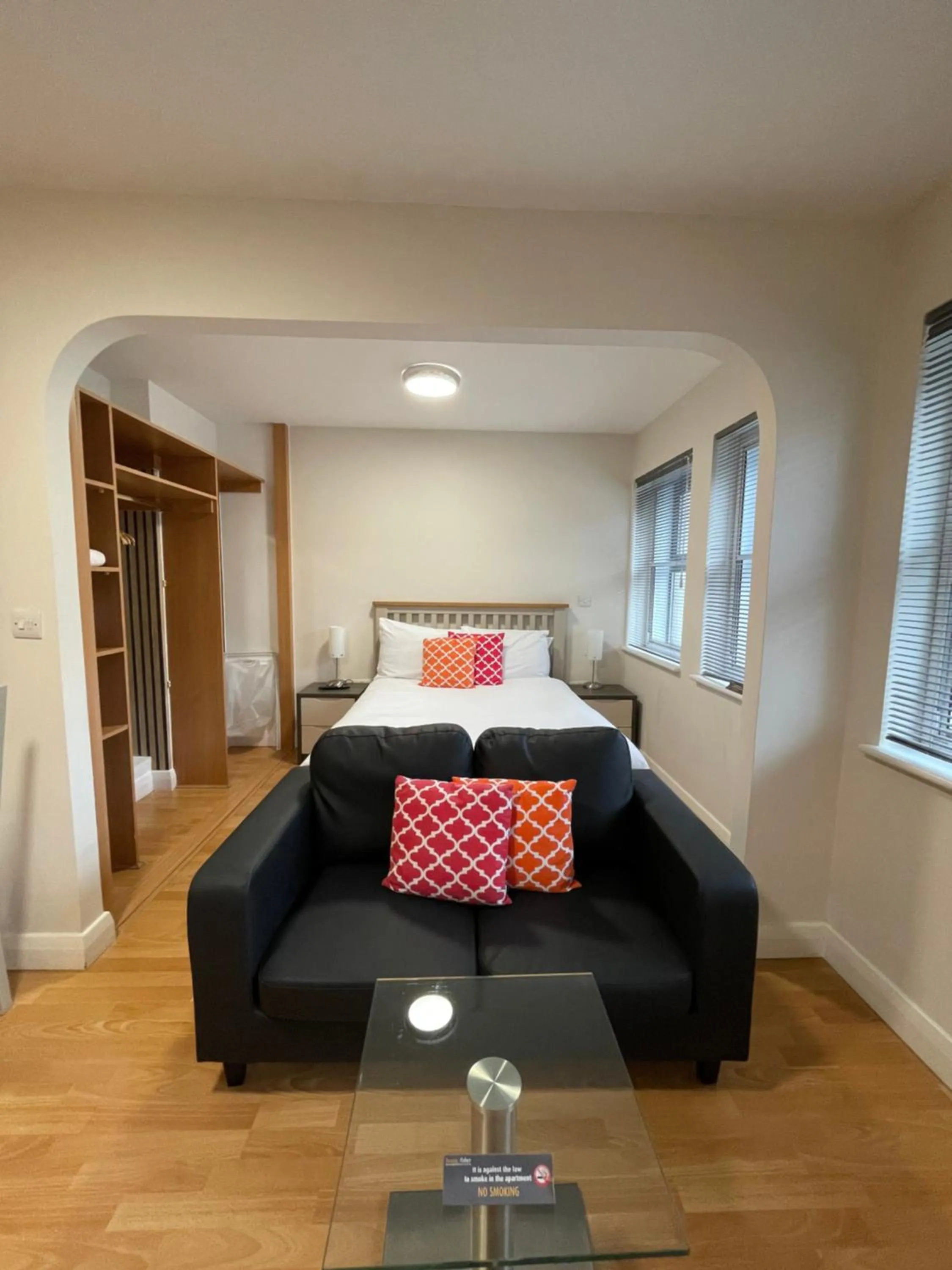 Bedroom, Bed in House of Fisher - City Wall House