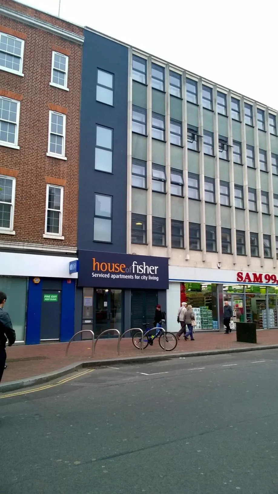 Property building in House of Fisher - City Wall House