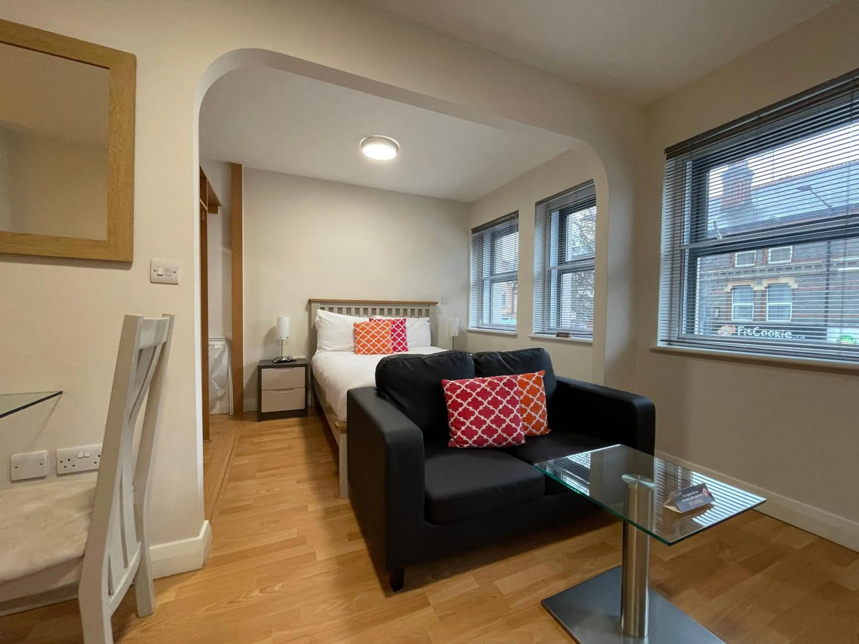 Bed in House of Fisher - City Wall House