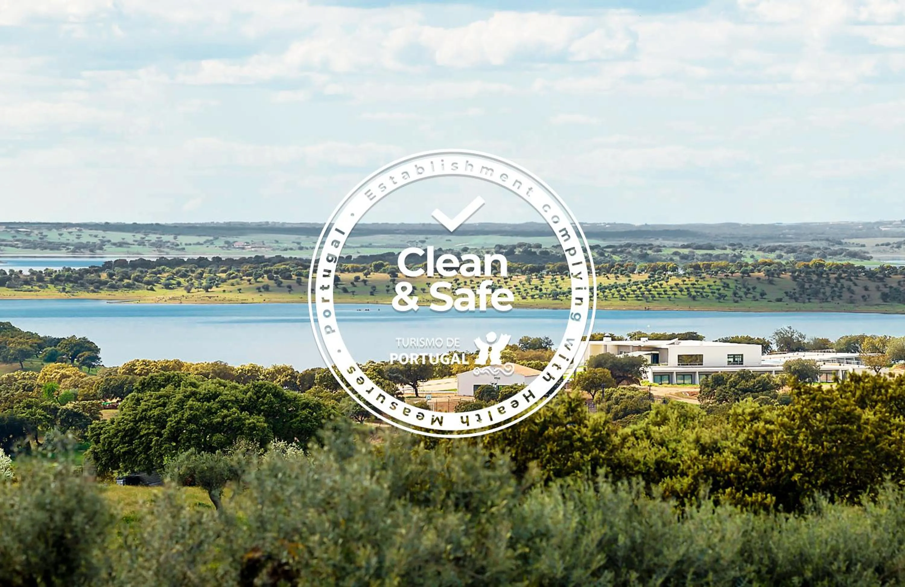 Bird's eye view in Herdade dos Delgados