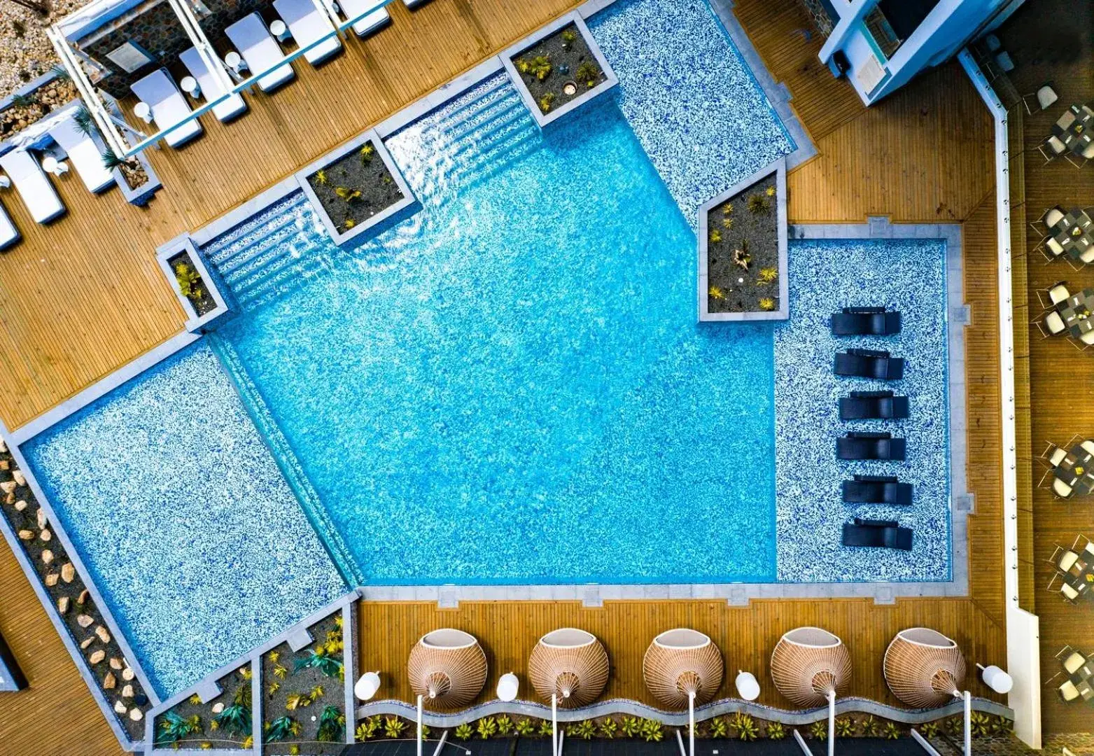 Swimming pool in Loloata Island Resort Swimming pool in Loloata Island Resort