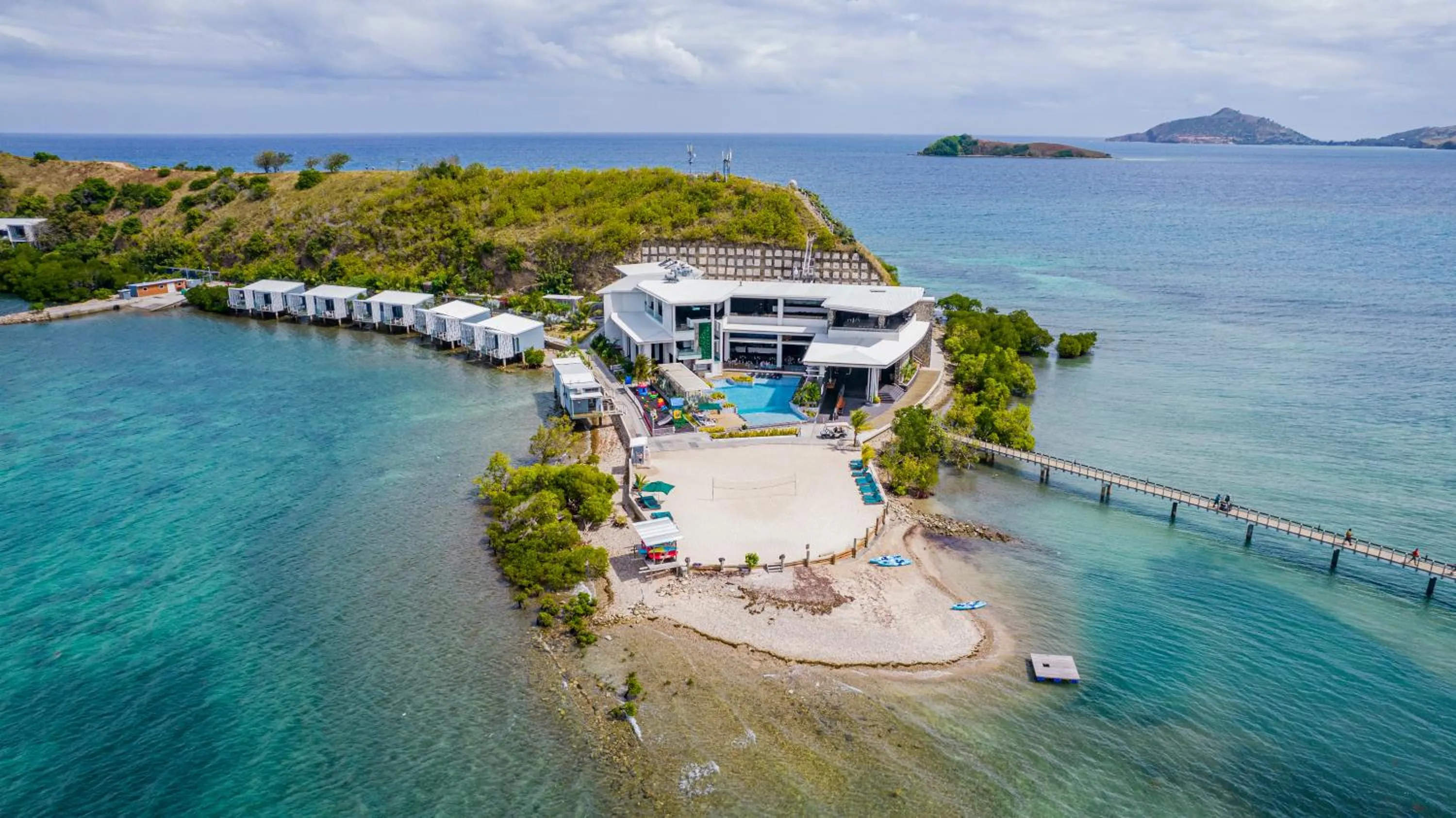 Natural landscape in Loloata Island Resort