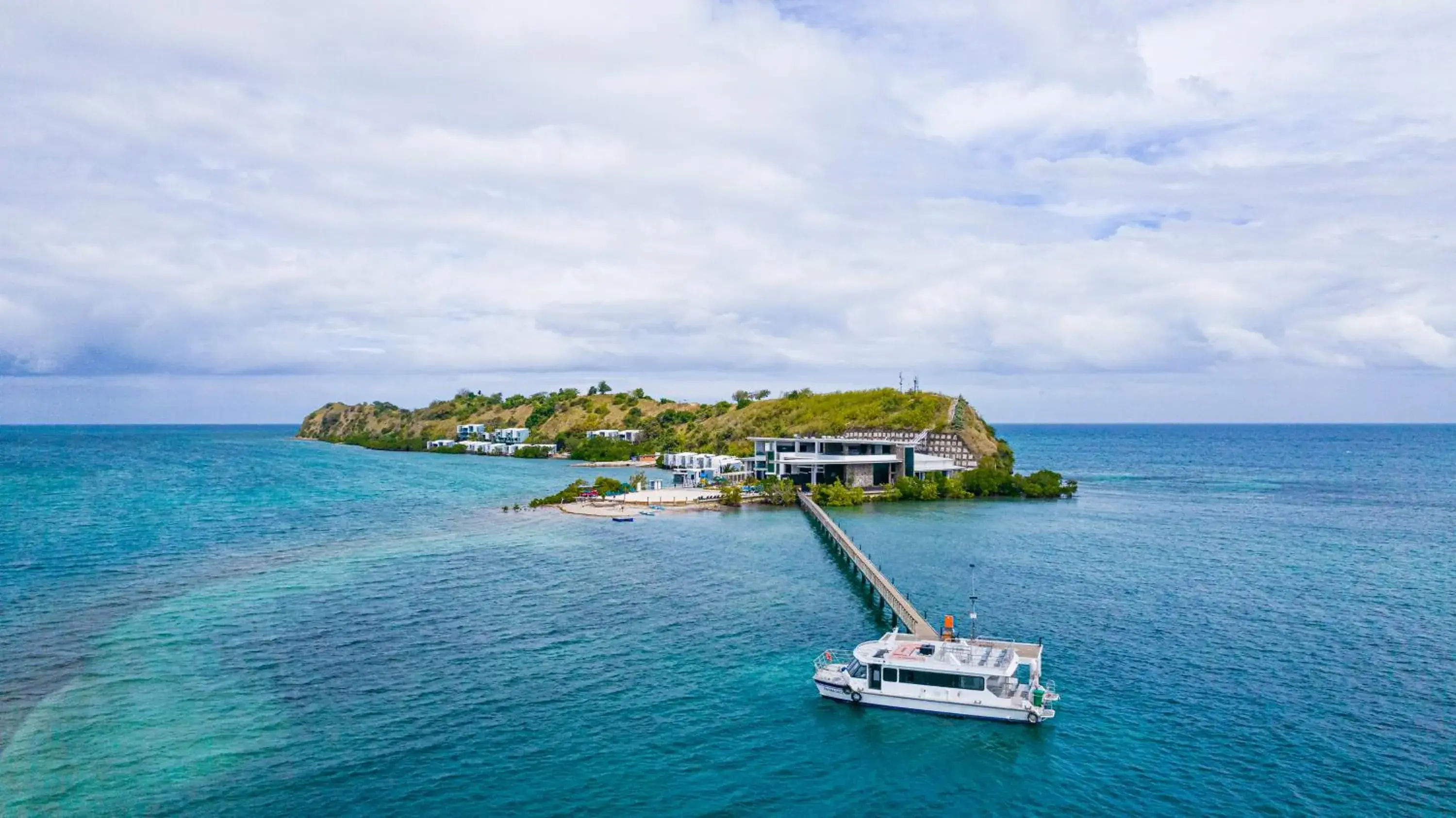 Sea view in Loloata Island Resort Sea view in Loloata Island Resort