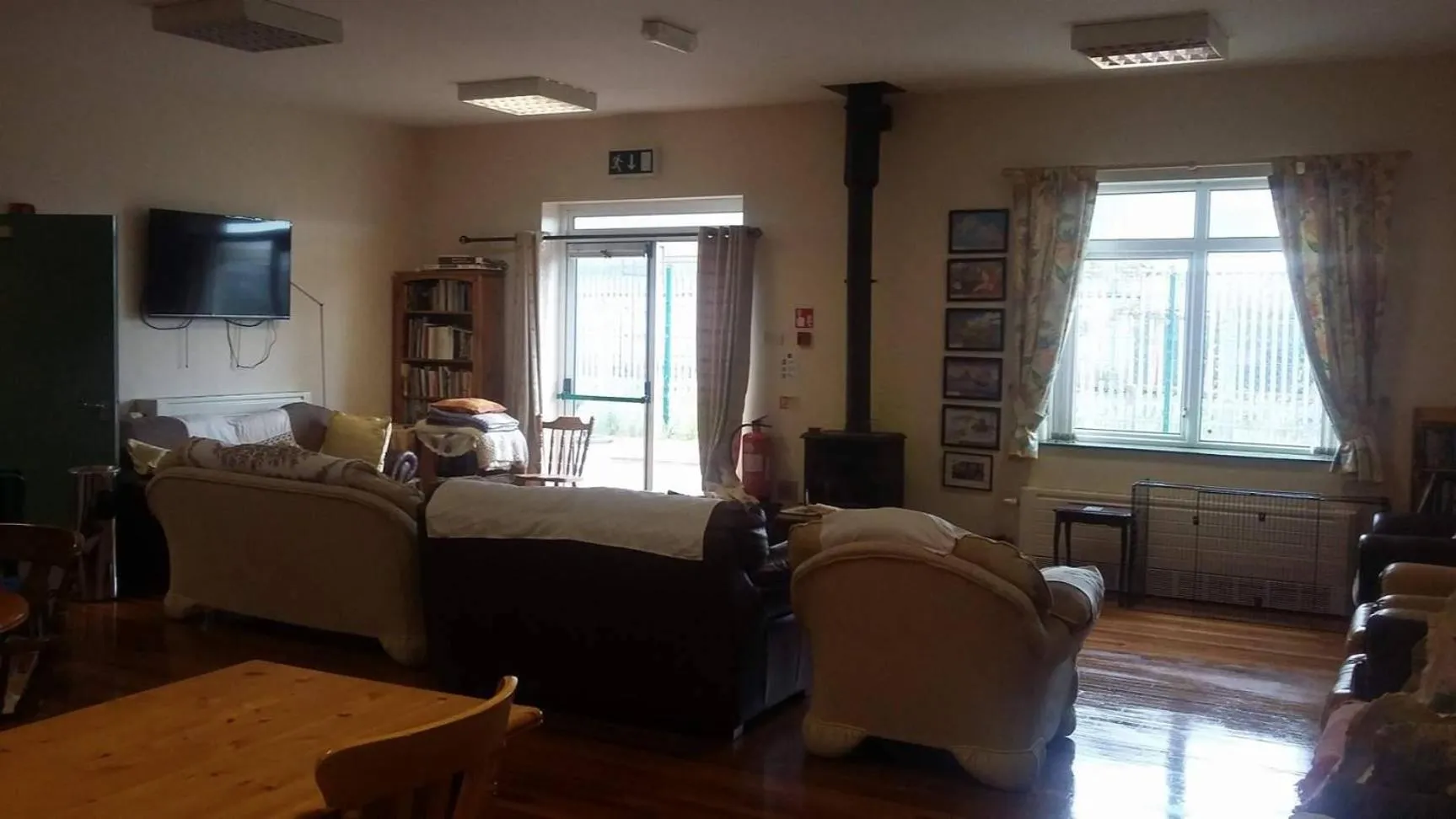 Living room in The Mourne Lodge "Cnocnafeola"