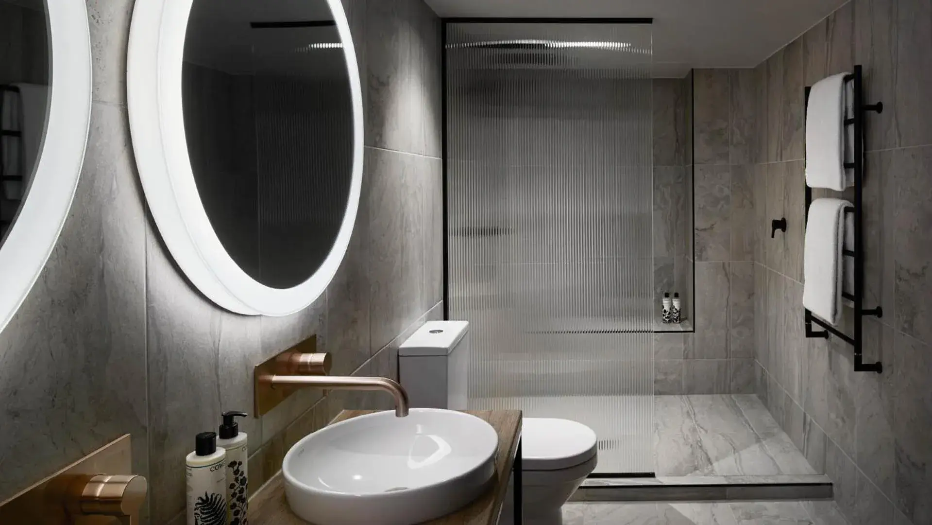 Bathroom in Zagame's House Bathroom in Zagame's House