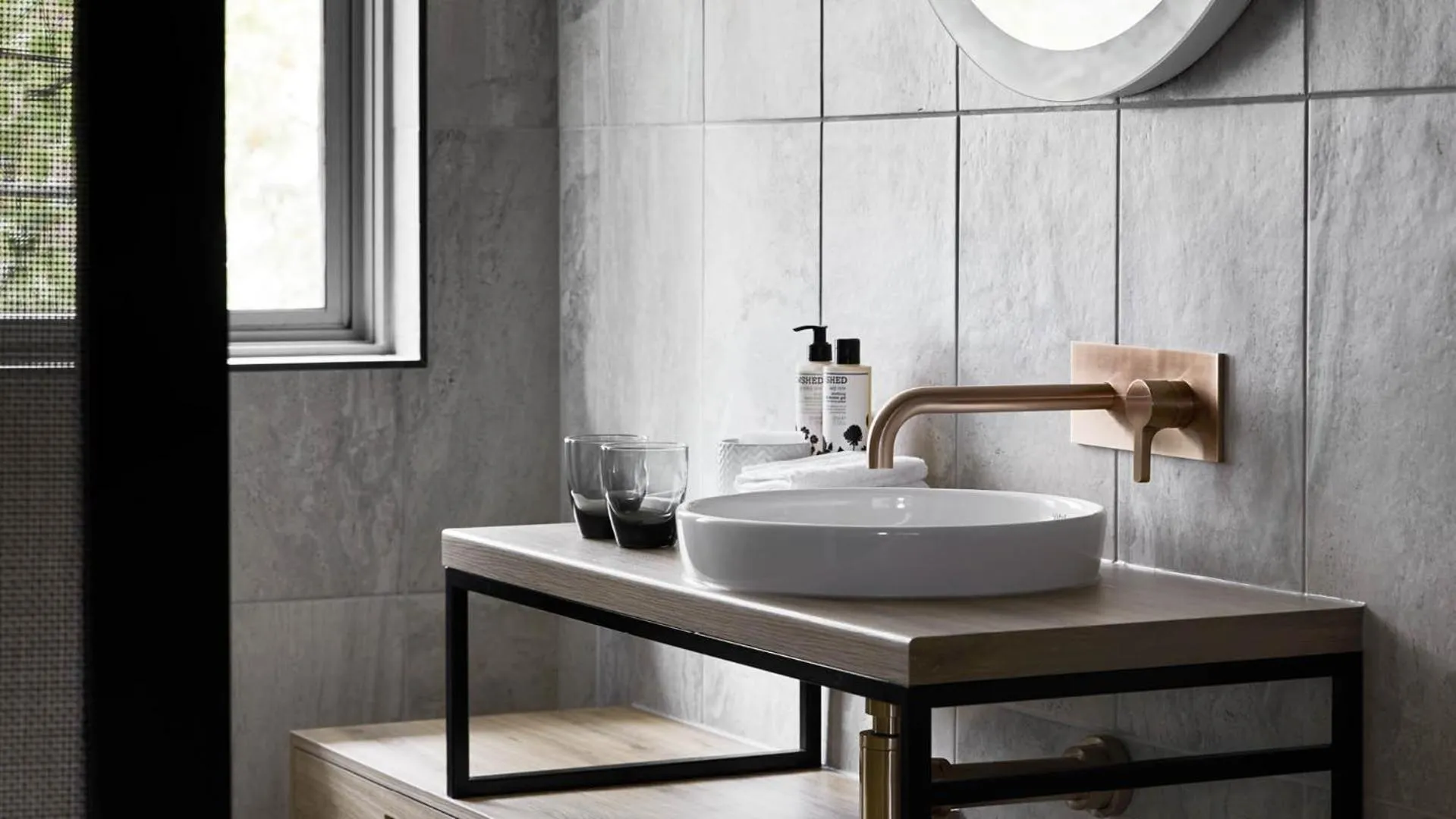 Bathroom in Zagame's House