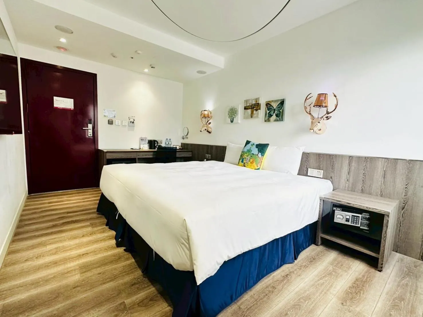 Bed in Norway Forest Travel hotel 1 Taichung