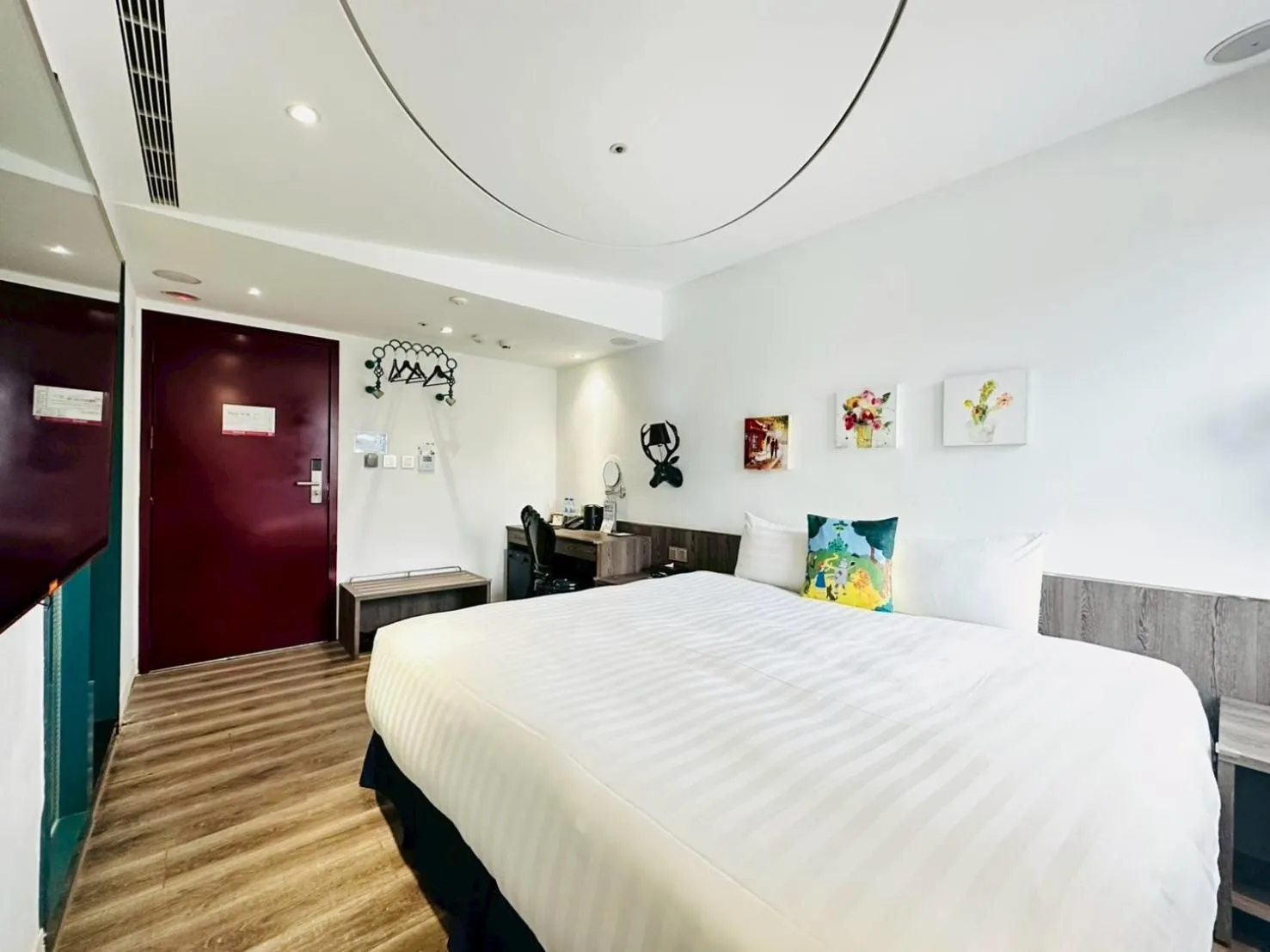 Bed in Norway Forest Travel hotel 1 Taichung