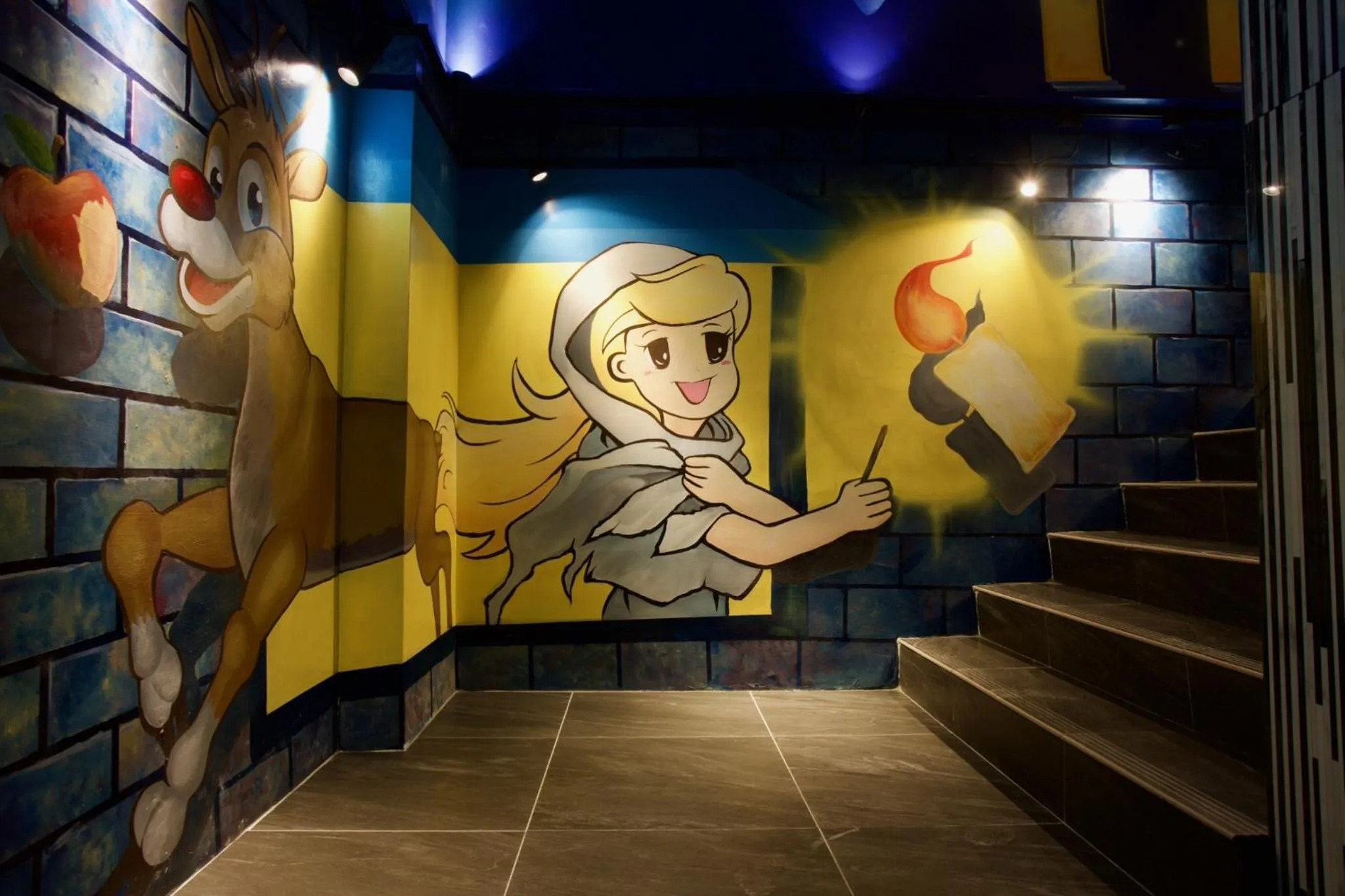 Decorative detail in Norway Forest Travel hotel 1 Taichung