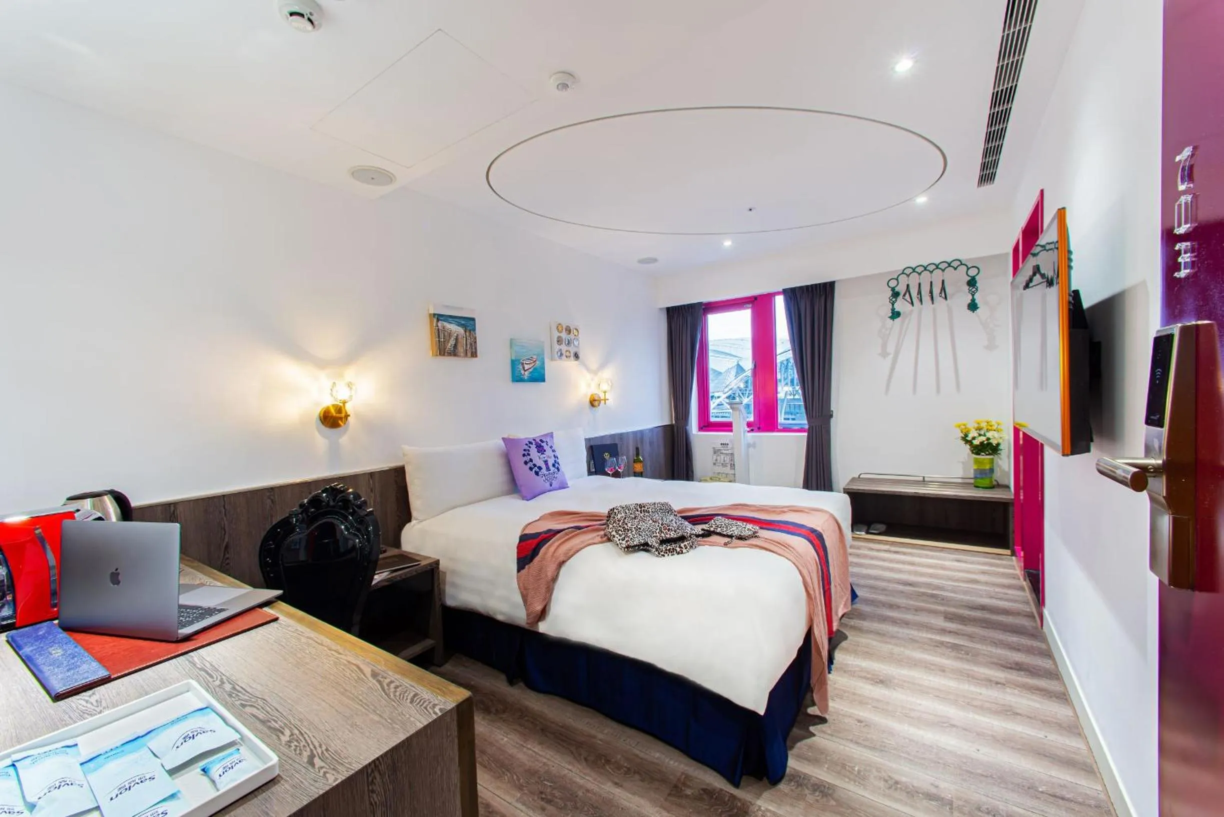 Bed in Norway Forest Travel hotel 1 Taichung