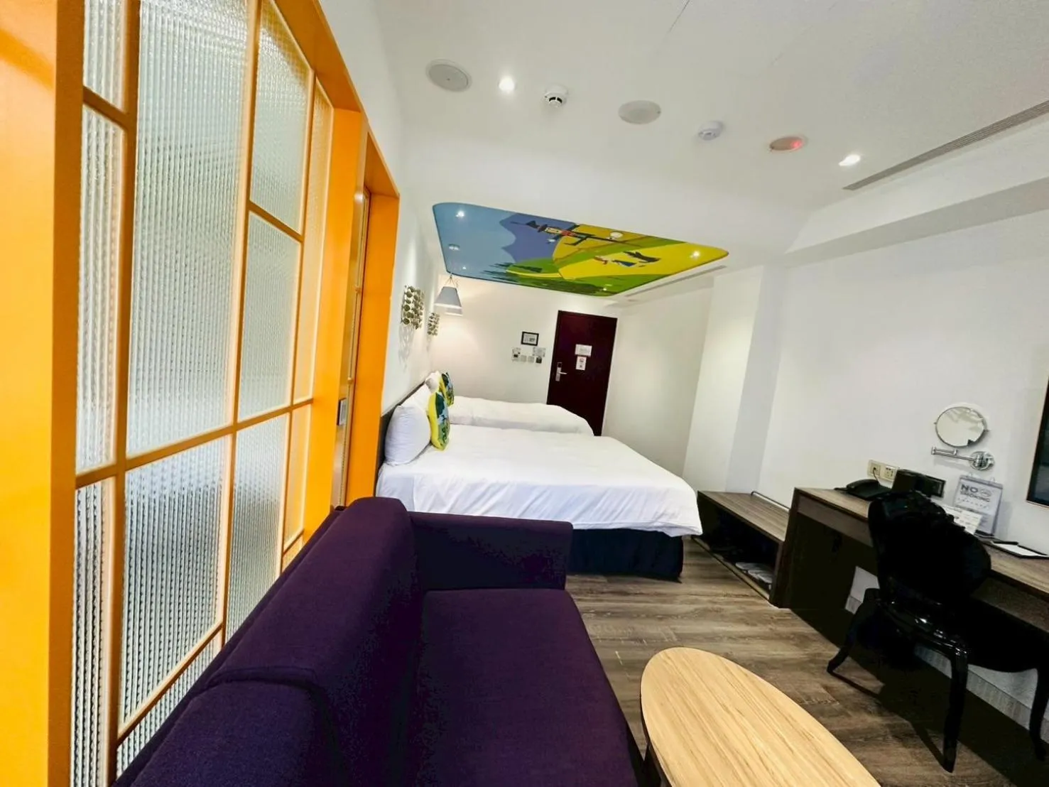 Bed in Norway Forest Travel hotel 1 Taichung