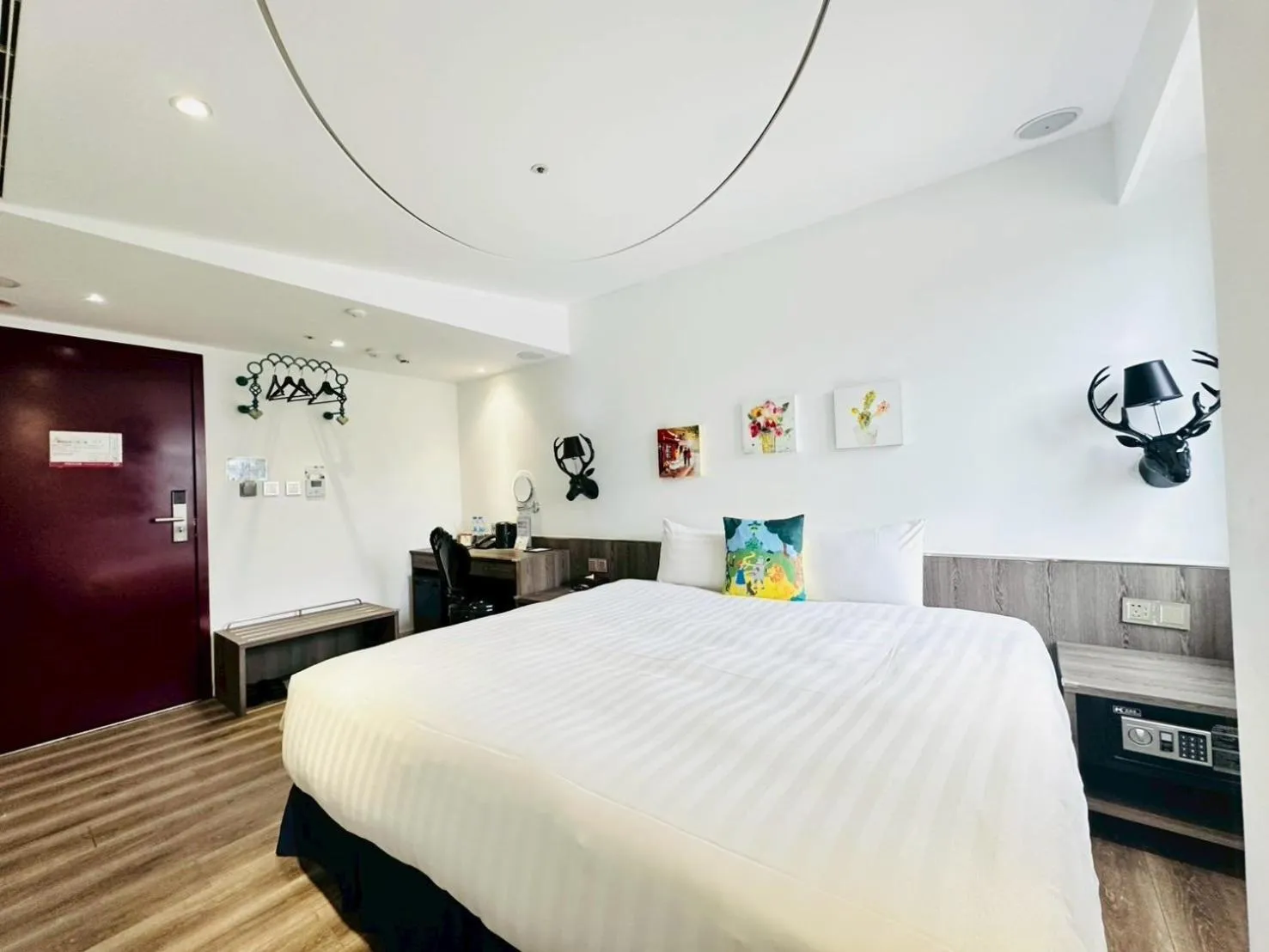 Bed in Norway Forest Travel hotel 1 Taichung