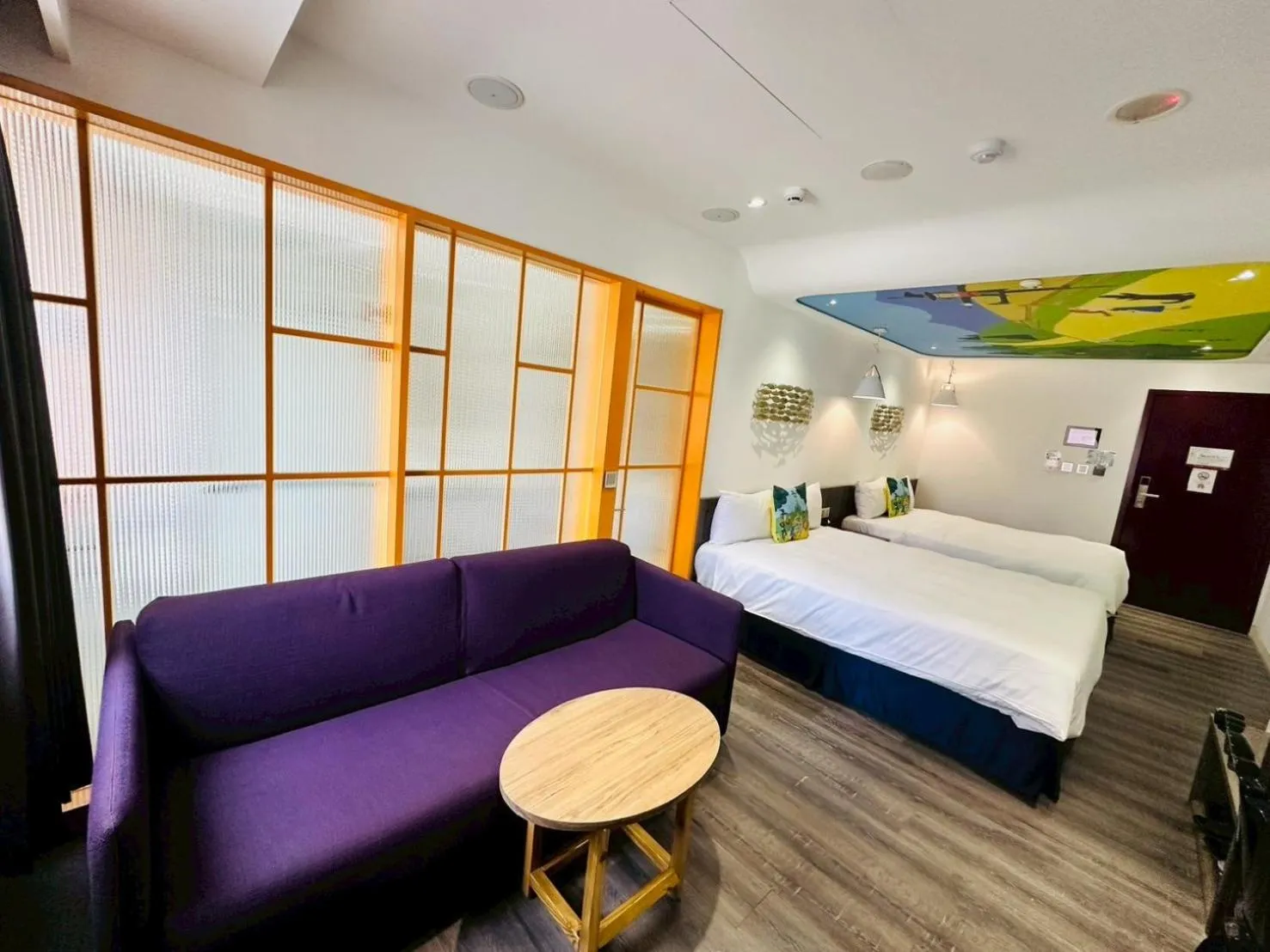 Bed in Norway Forest Travel hotel 1 Taichung