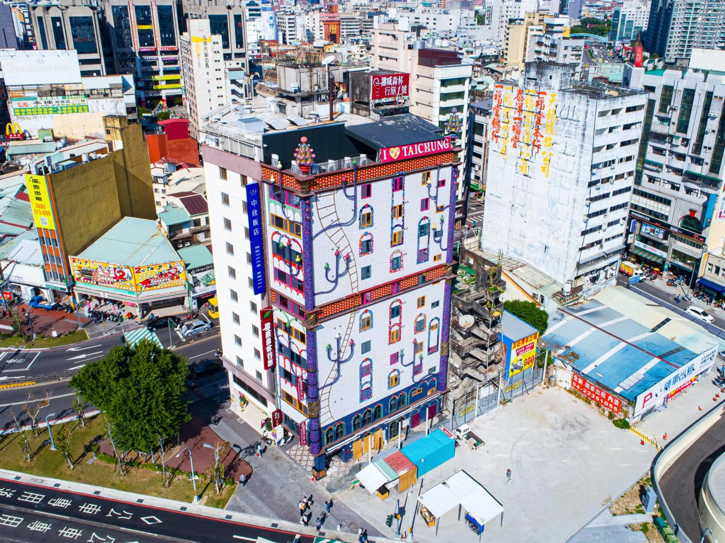 Bird's eye view in Norway Forest Travel hotel 1 Taichung