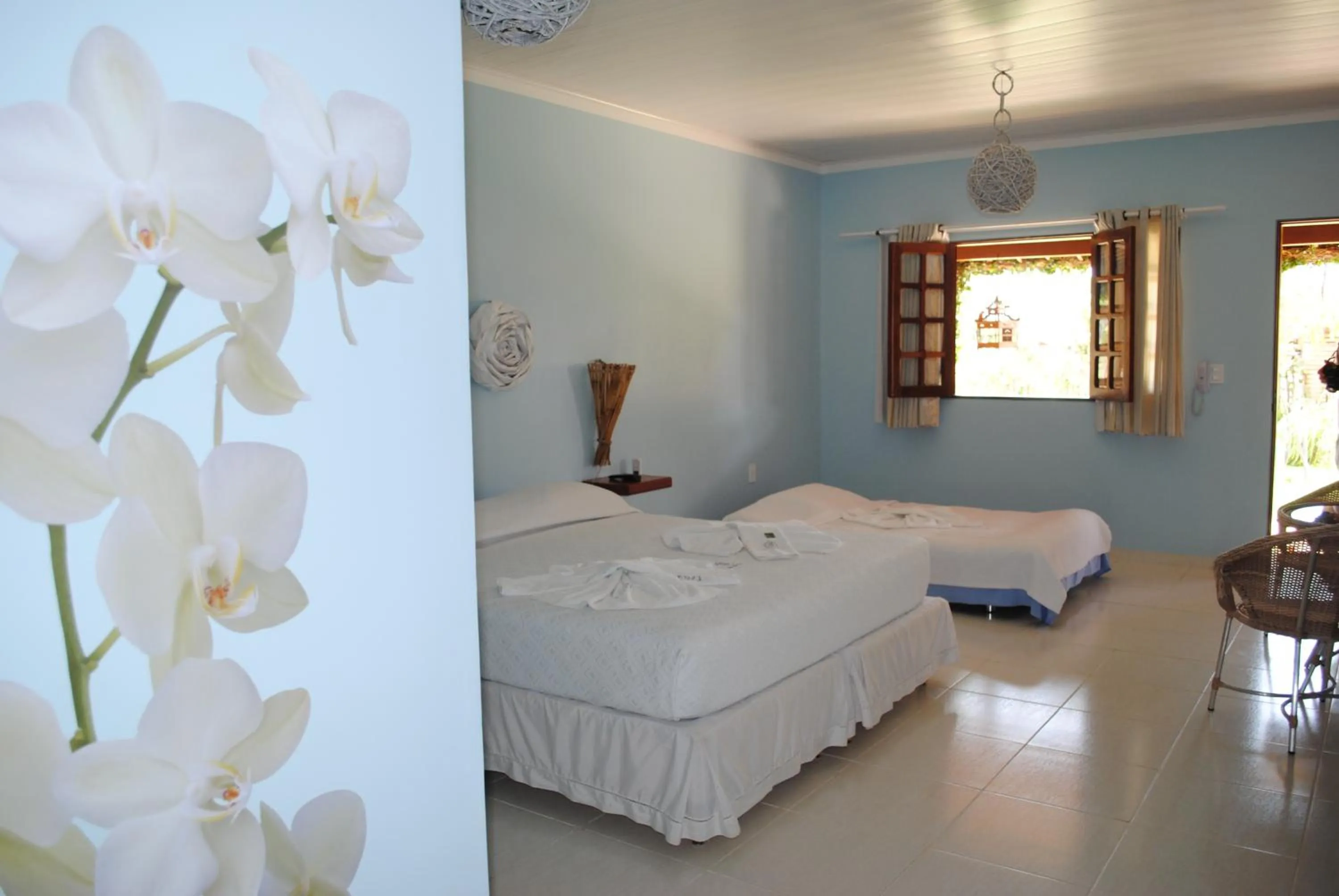 Bed in Fazenda Fiore Resort