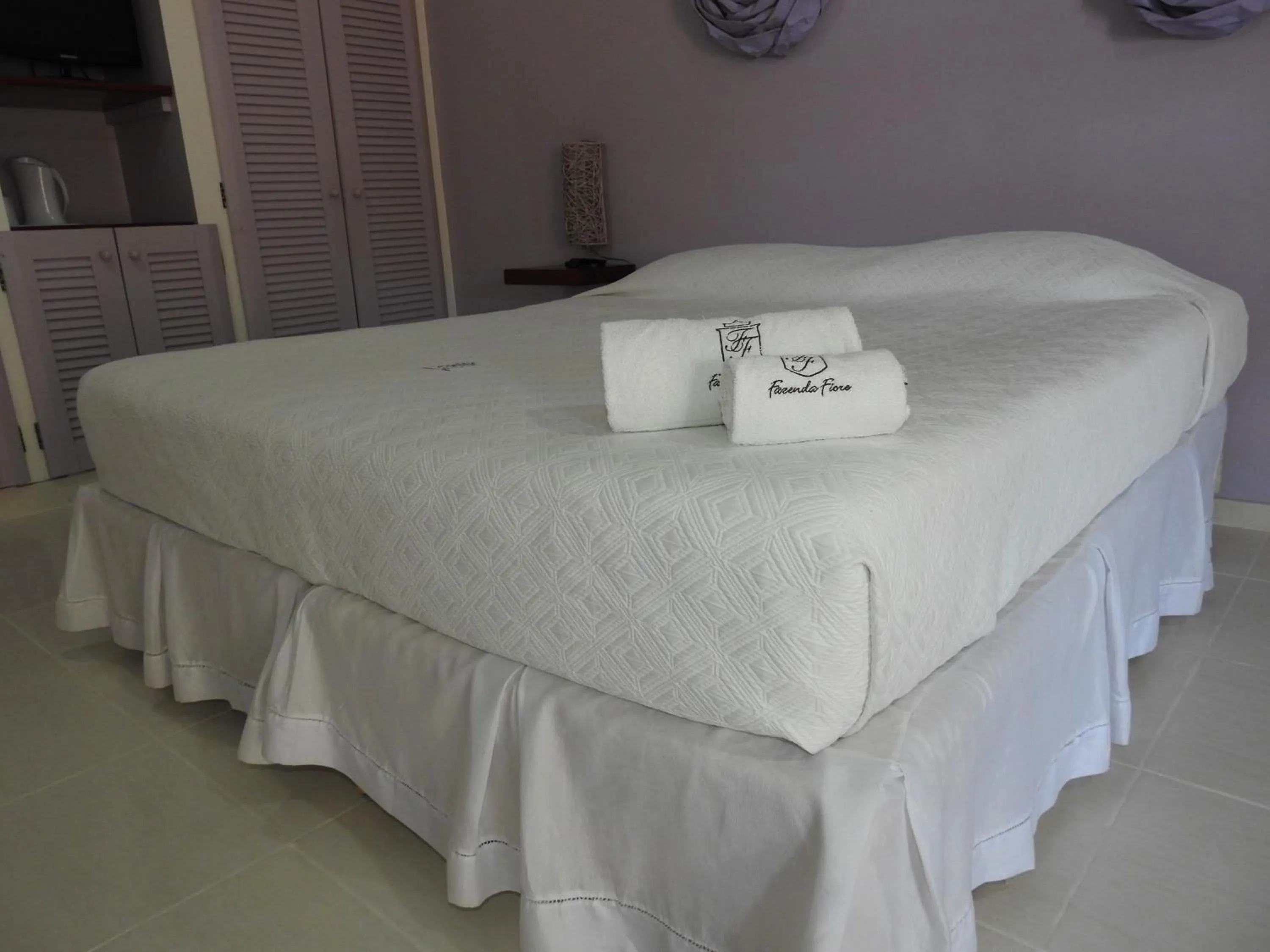 Bed in Fazenda Fiore Resort