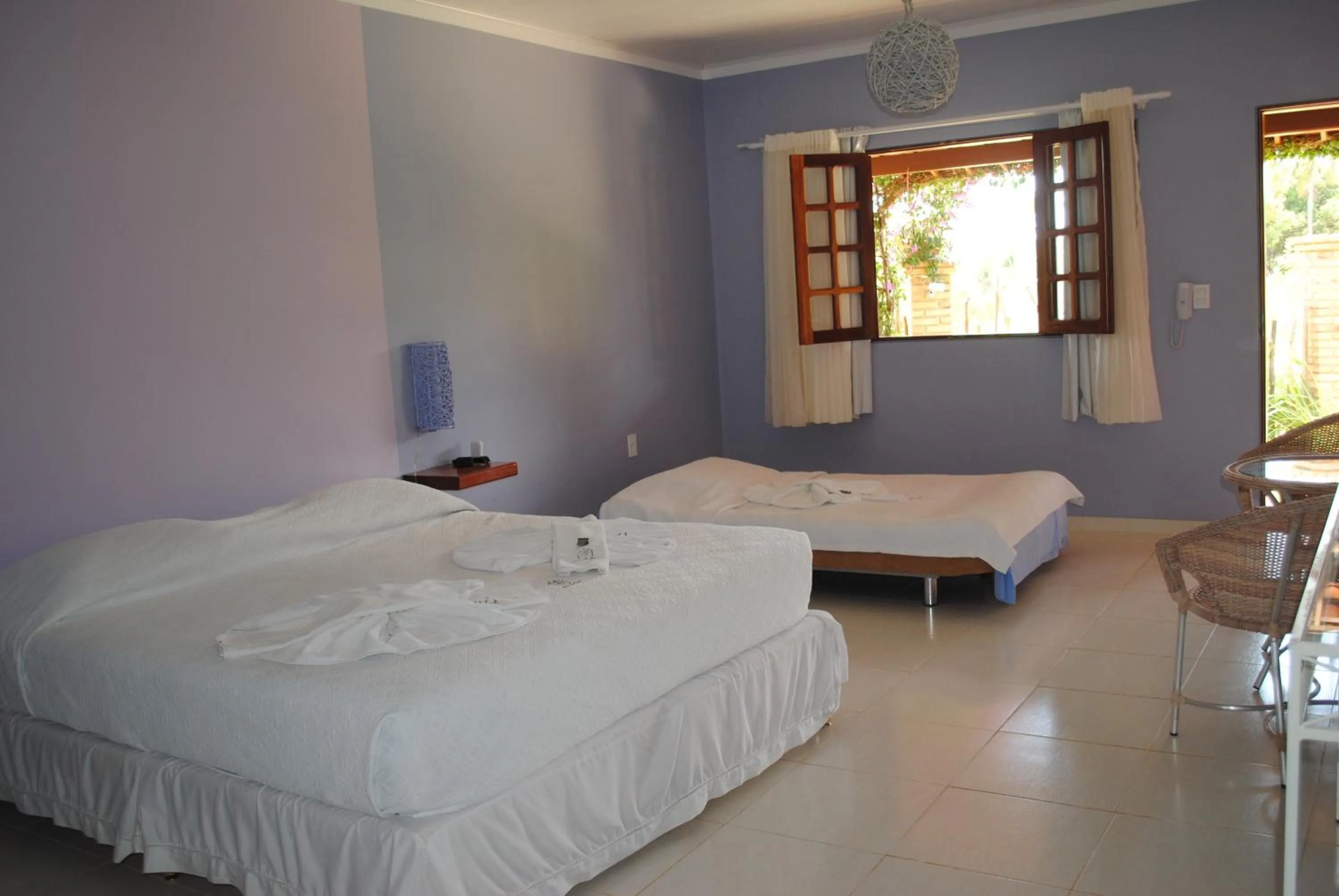 Bed in Fazenda Fiore Resort