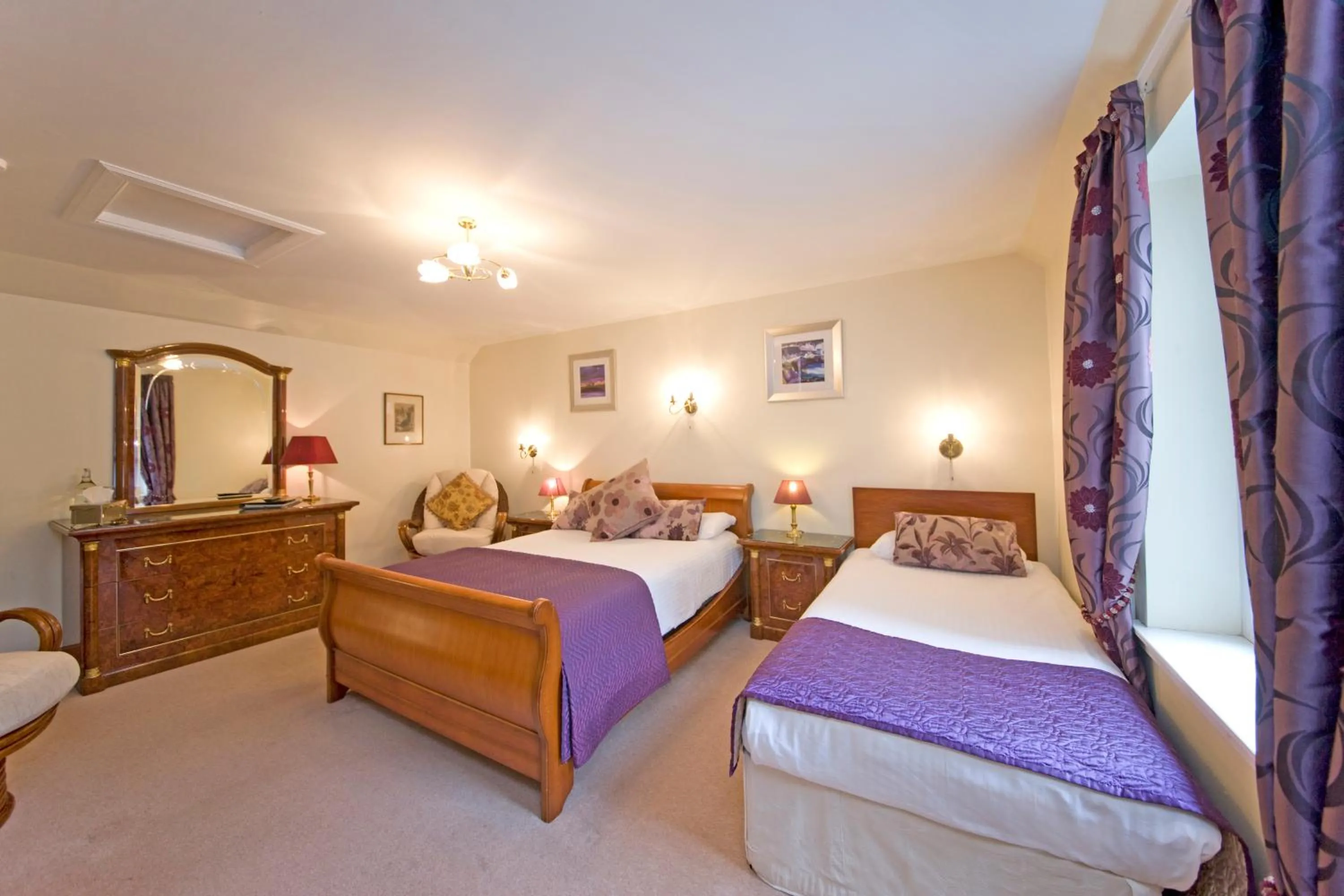 Bed in Kilchrenan House