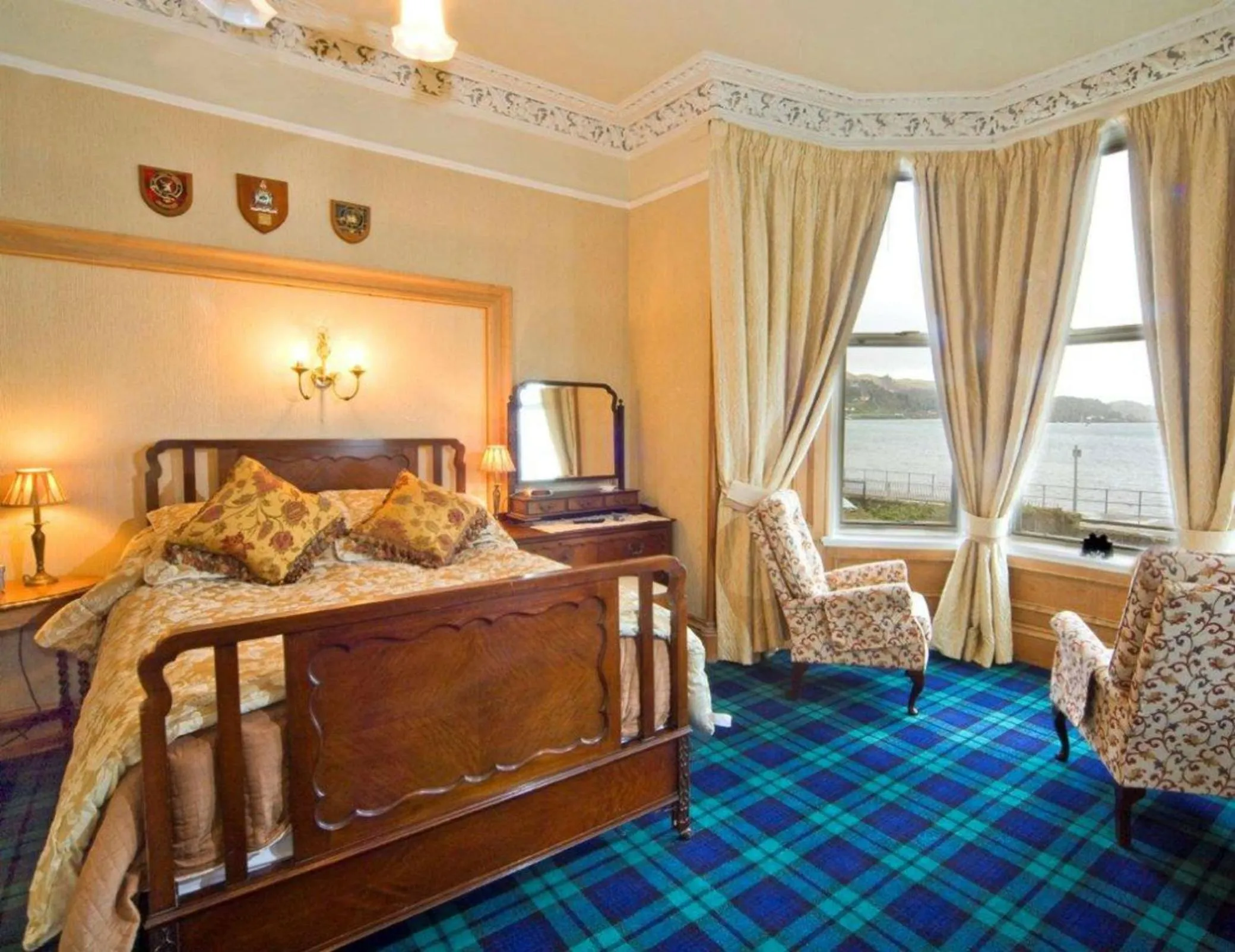 Bedroom, Bed in Kilchrenan House