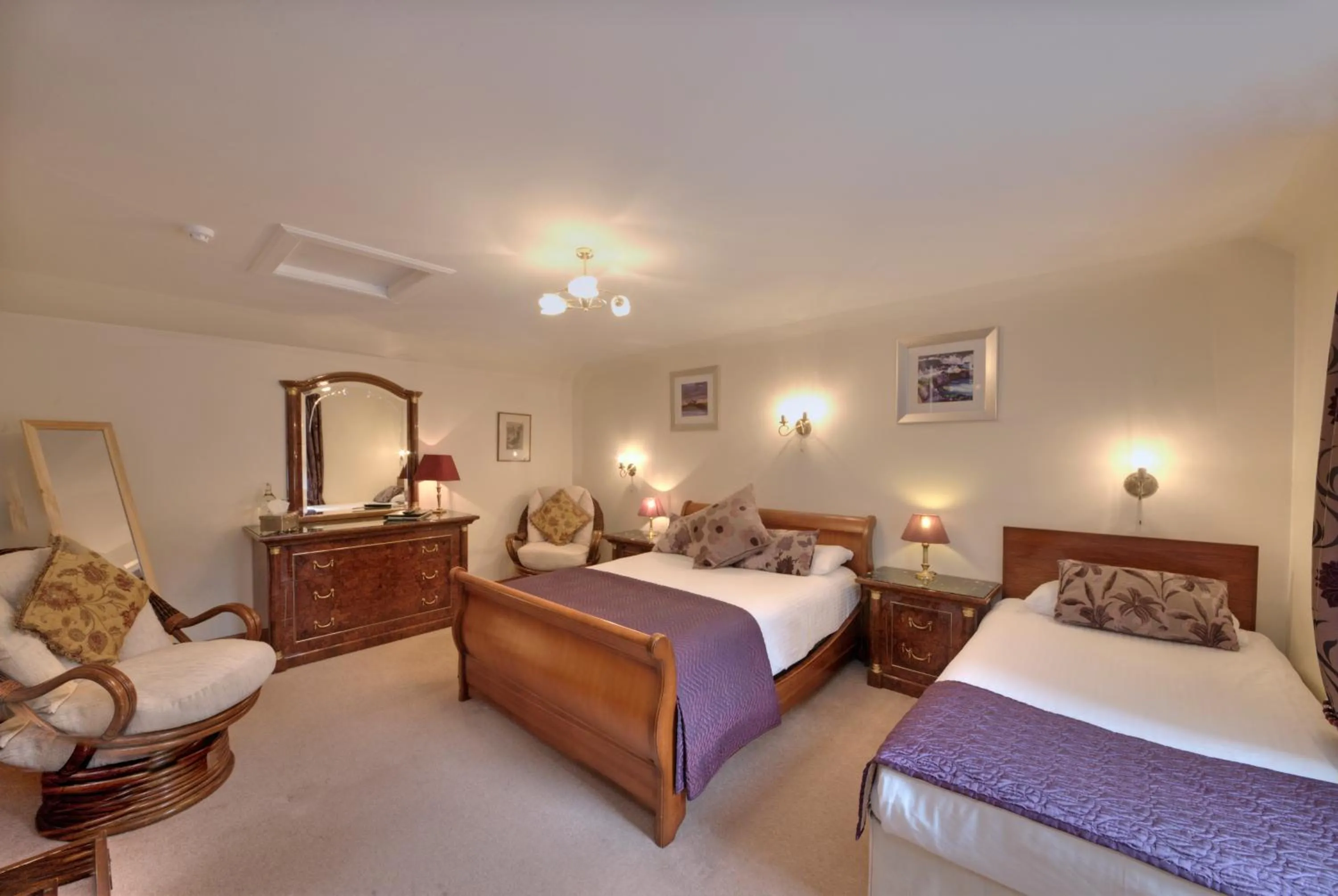Bed in Kilchrenan House