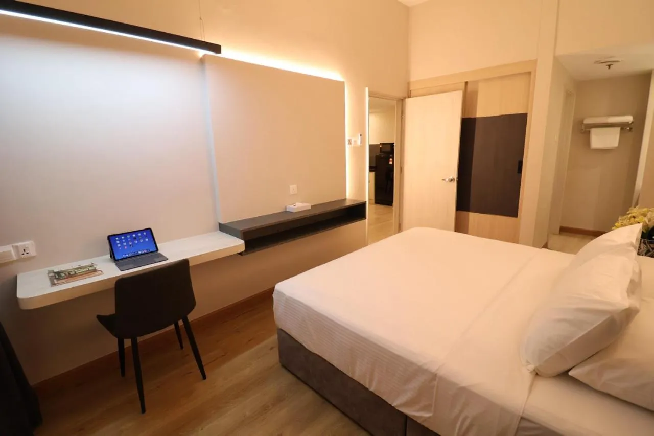 Bed in Crown Regency Serviced Suites