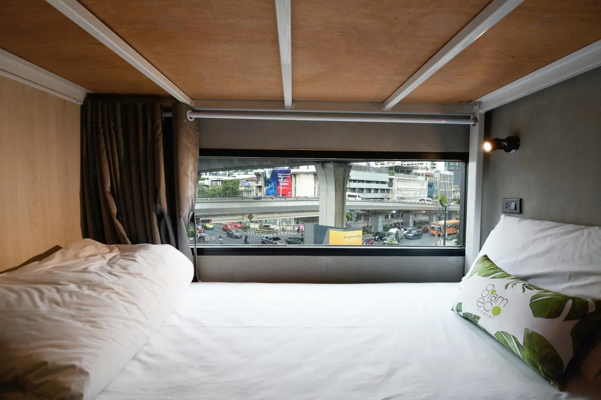 Bed in Siam Eco Hostel Bed in Siam Eco Hostel