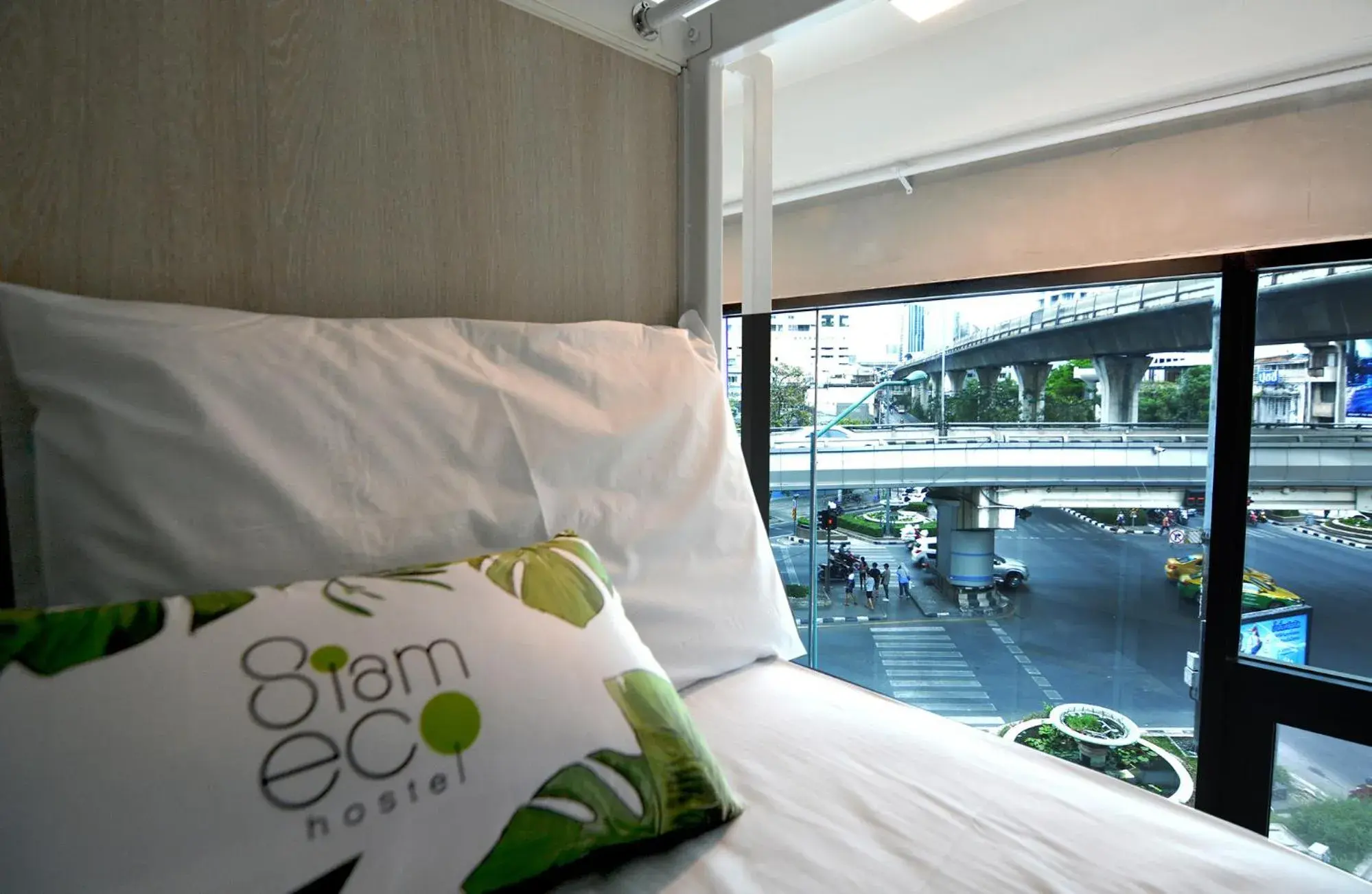 Bed in Siam Eco Hostel Bed in Siam Eco Hostel