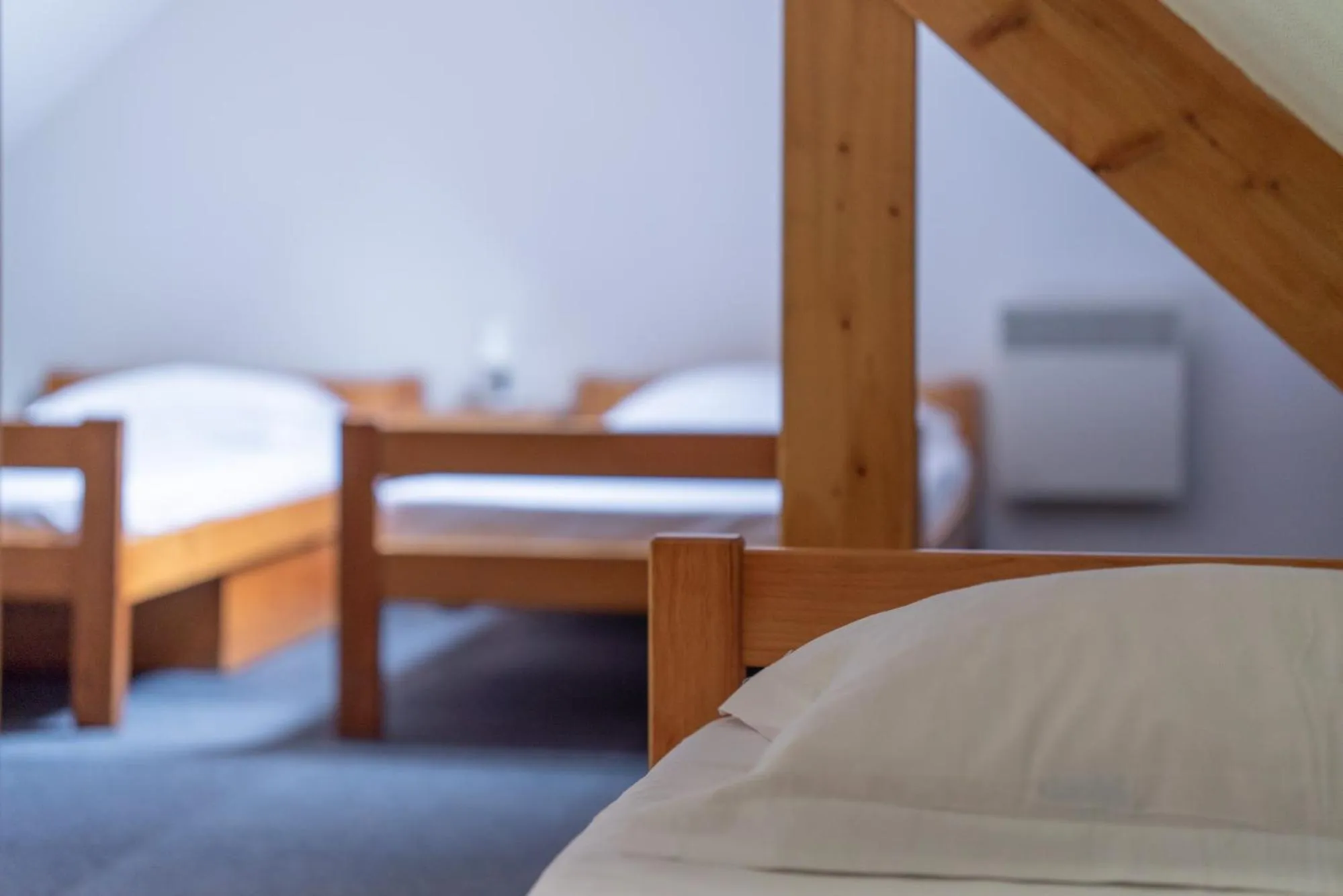 Bedroom, Bed in Garden & City Bagnères-de-Bigorre - Domaine de Ramonjuan